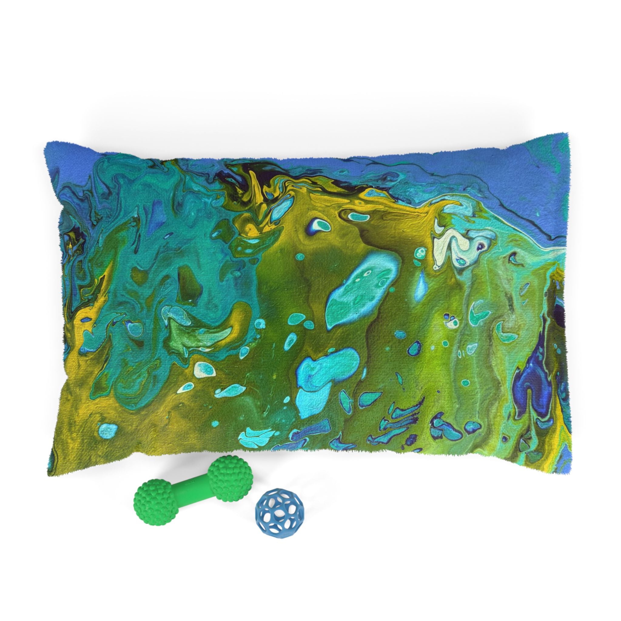 Golden Tides Pet Bed