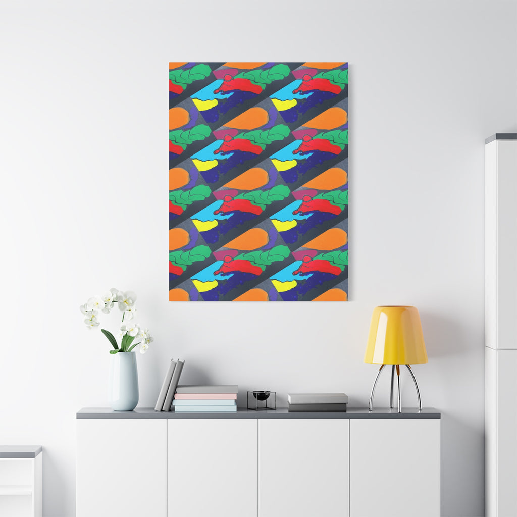 Vivid Awakening Canvas