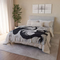 Echoes in Ink Fleece Throw