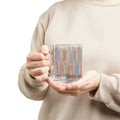 Cinnamon Sticks Glass Mug — 10oz Colorful Art Coffee Cup