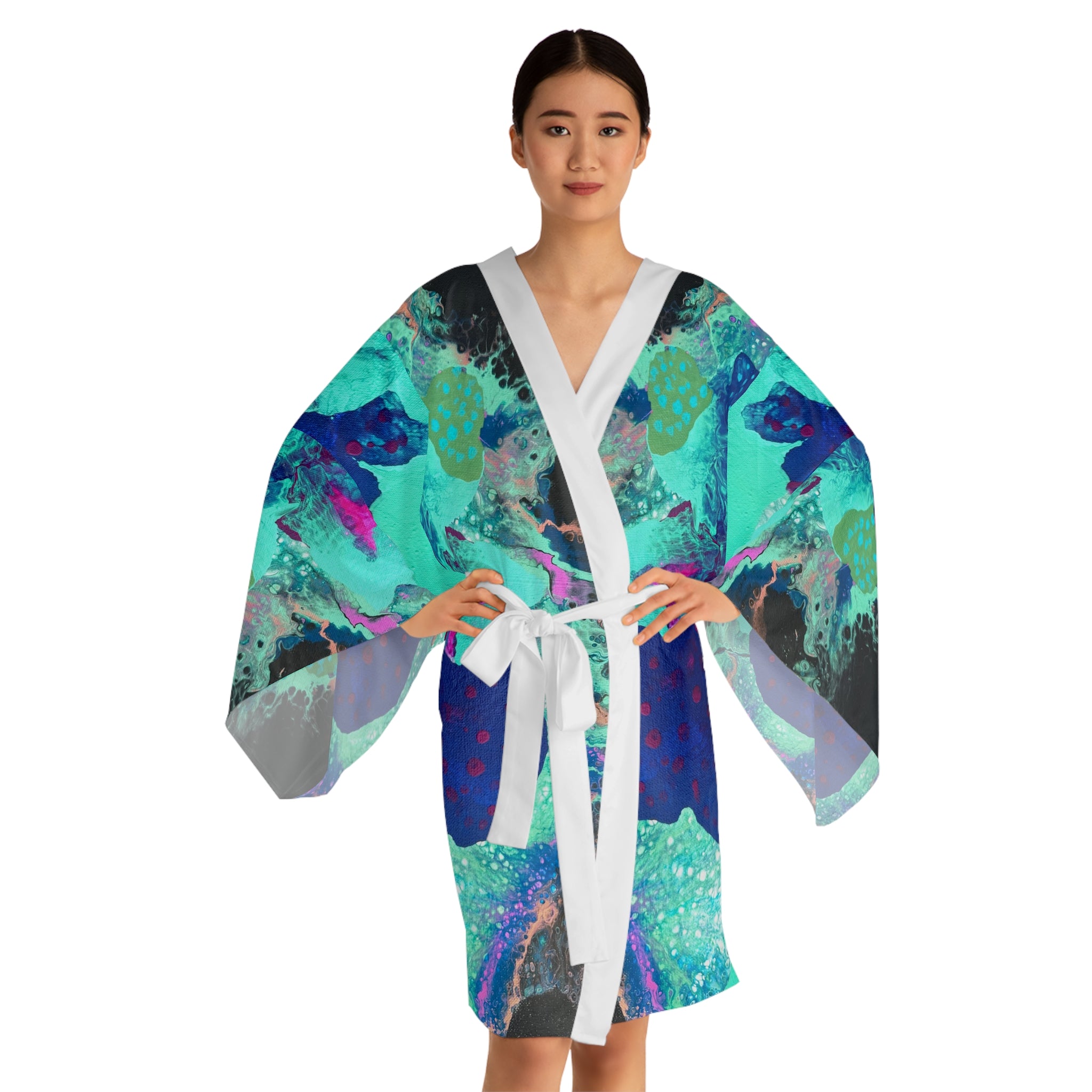 Serenity Ocean Kimono Robe
