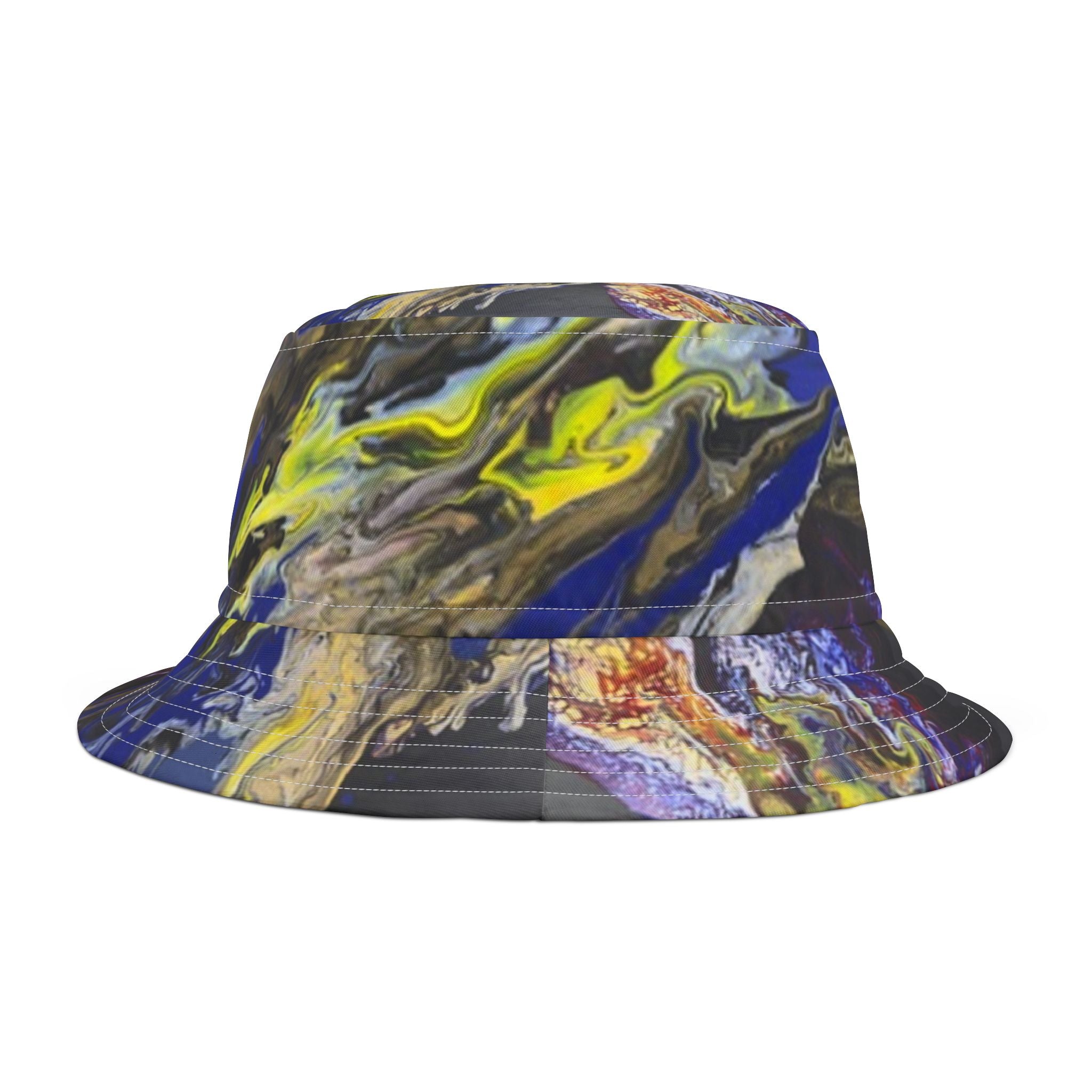 Stormy Ocean Bucket Hat Outdoor Sun Hat