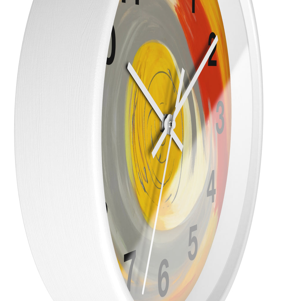 Radiant Orbit Wall Clock Home Décor