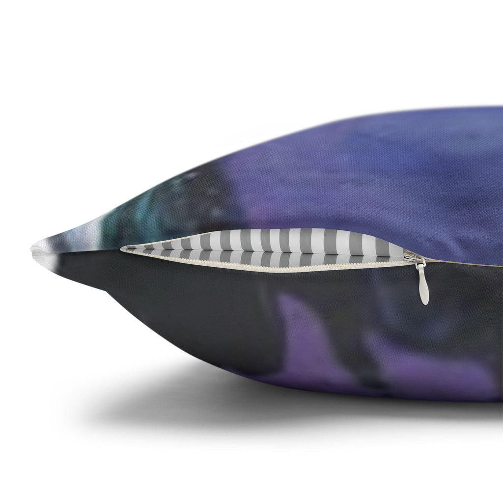 Midnight Ocean Square Pillowcase Cushion Cover