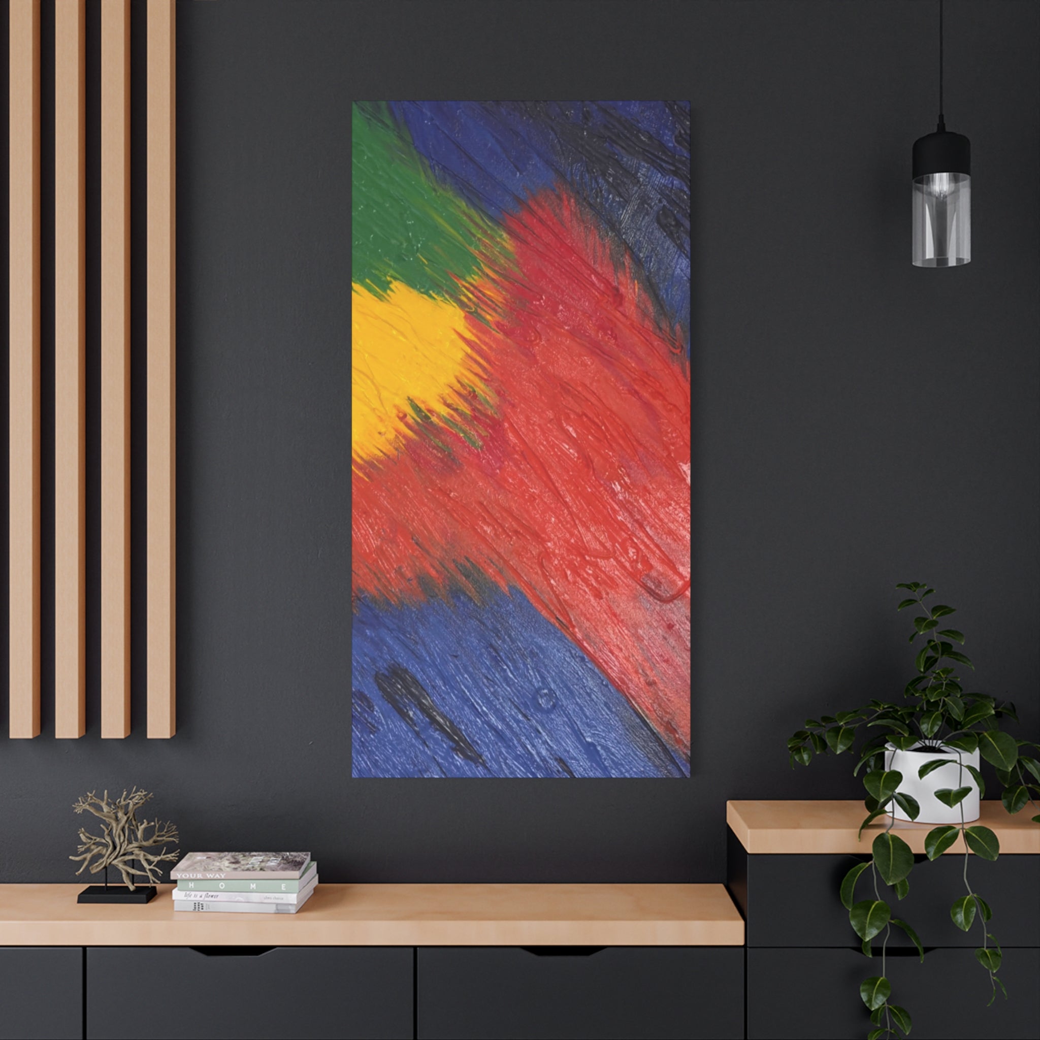 Light Through the Storm Matte Canvas Print