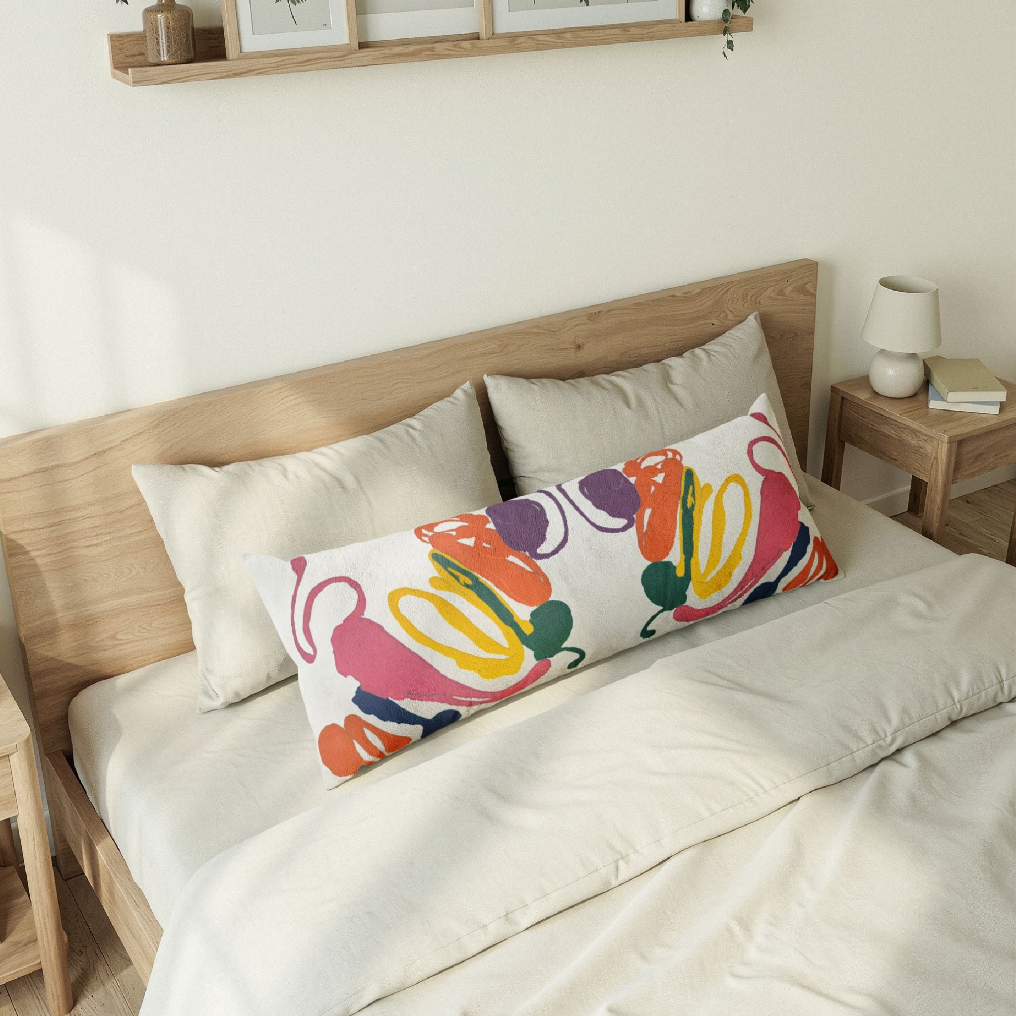 Playful Current Body Pillow