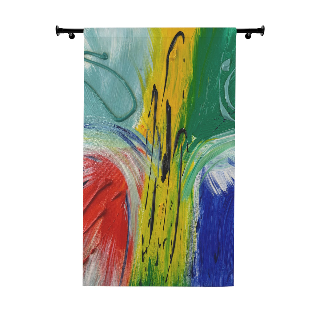 Flight of Energy Art Curtain Panel