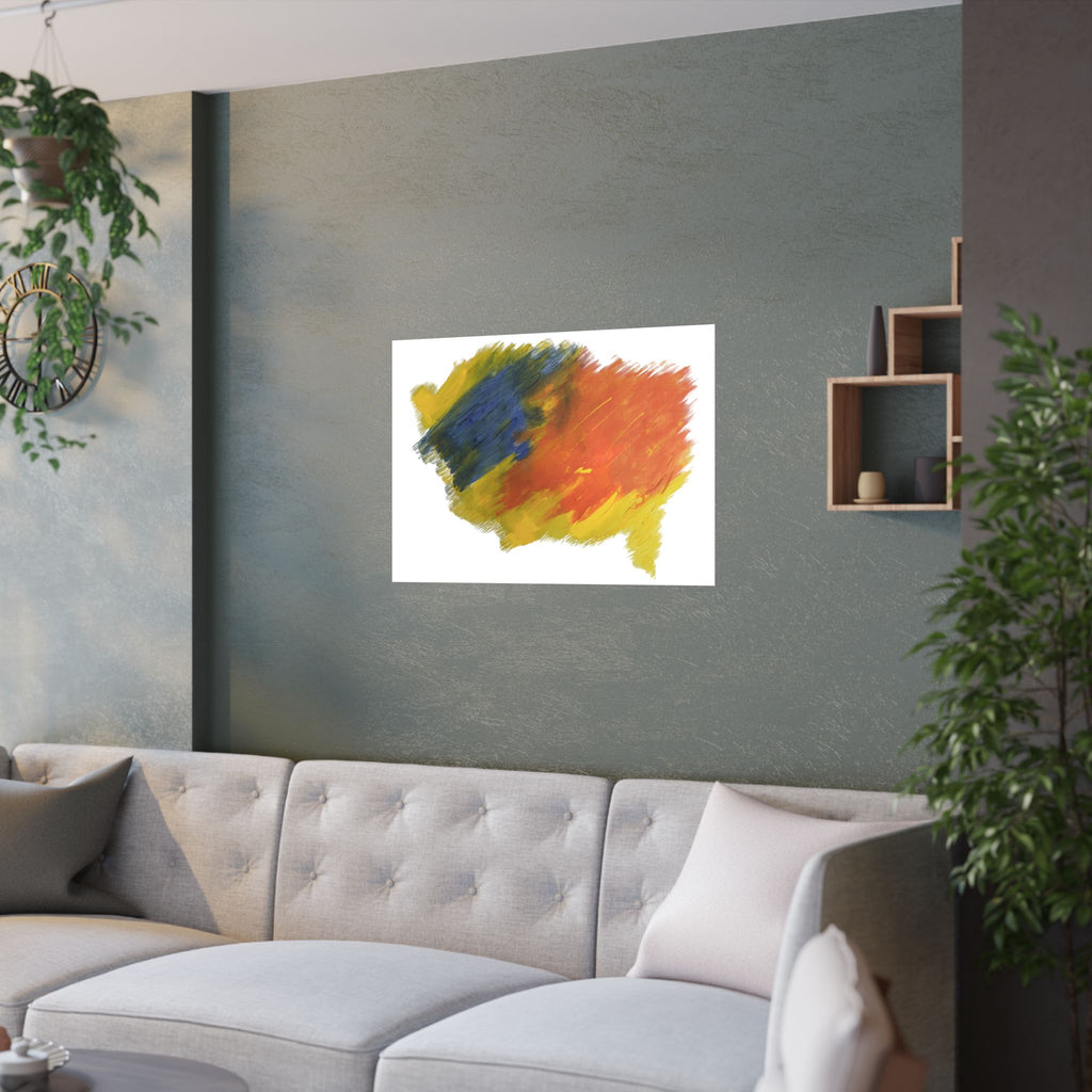 Rising Heat Satin Poster