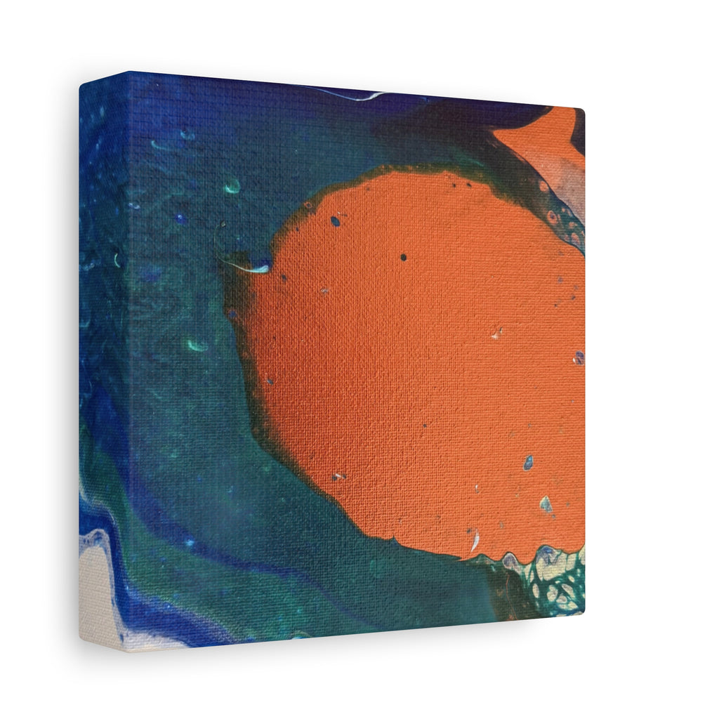 Coral Current Matte Canvas Print