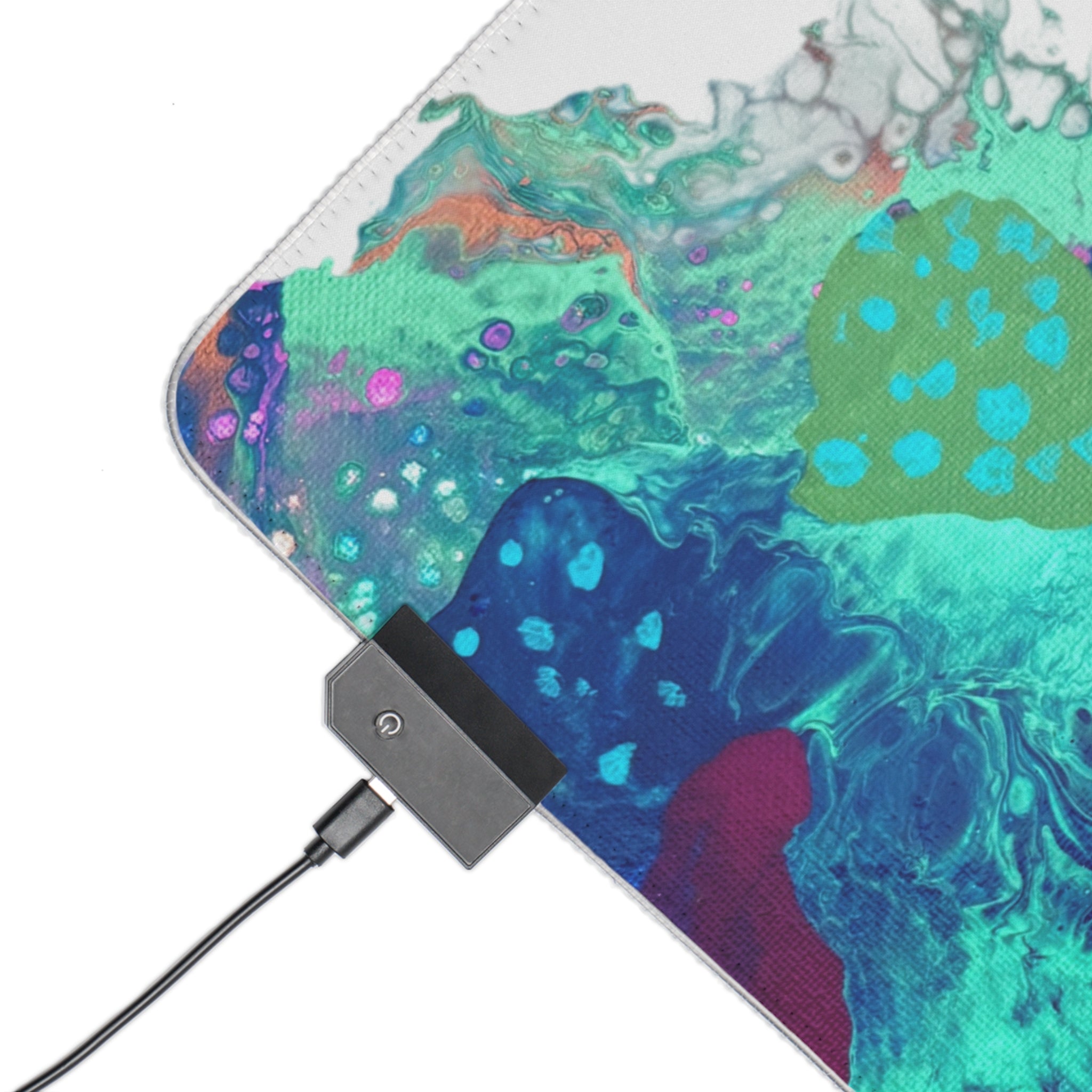 Serenity Ocean LED Gaming Mouse Pad