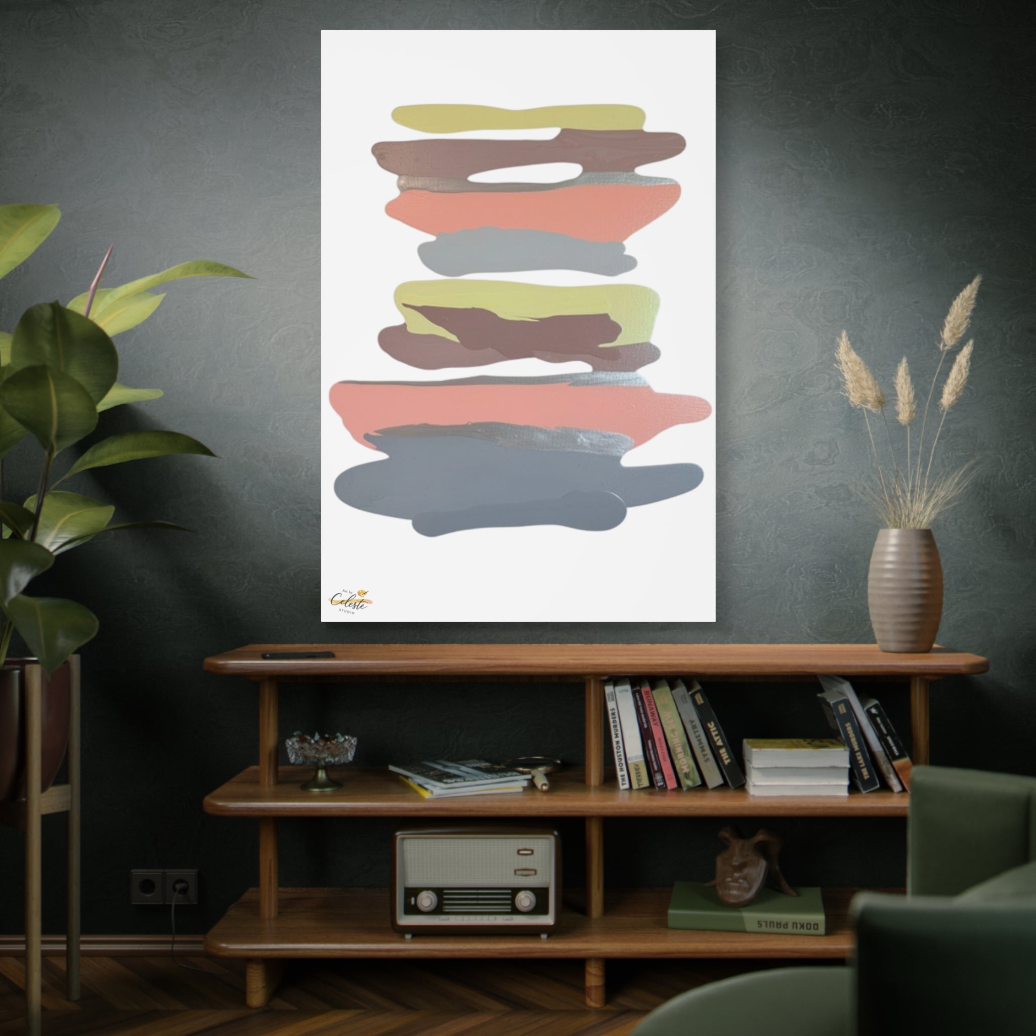 Cinnamon Sticks Matte Canvas Print