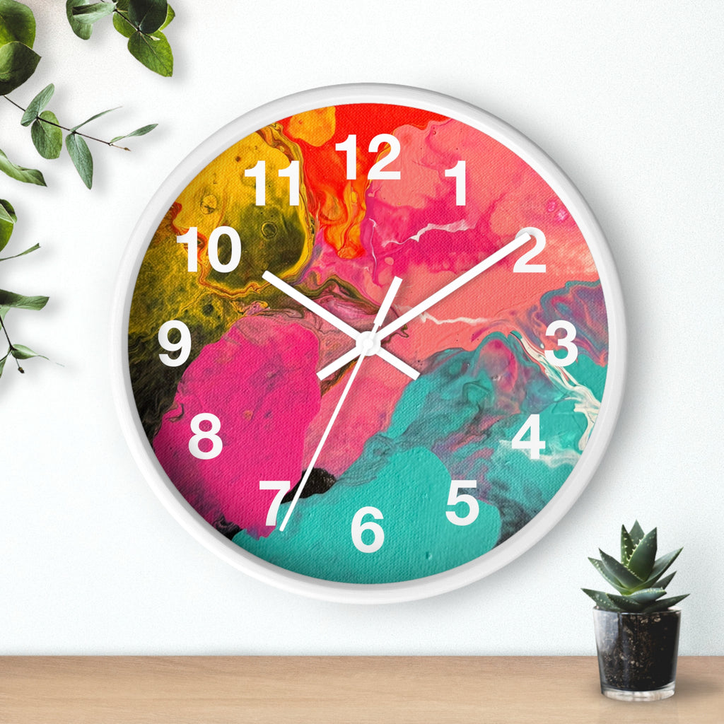 Radiant Ocean Wall Clock Home Décor