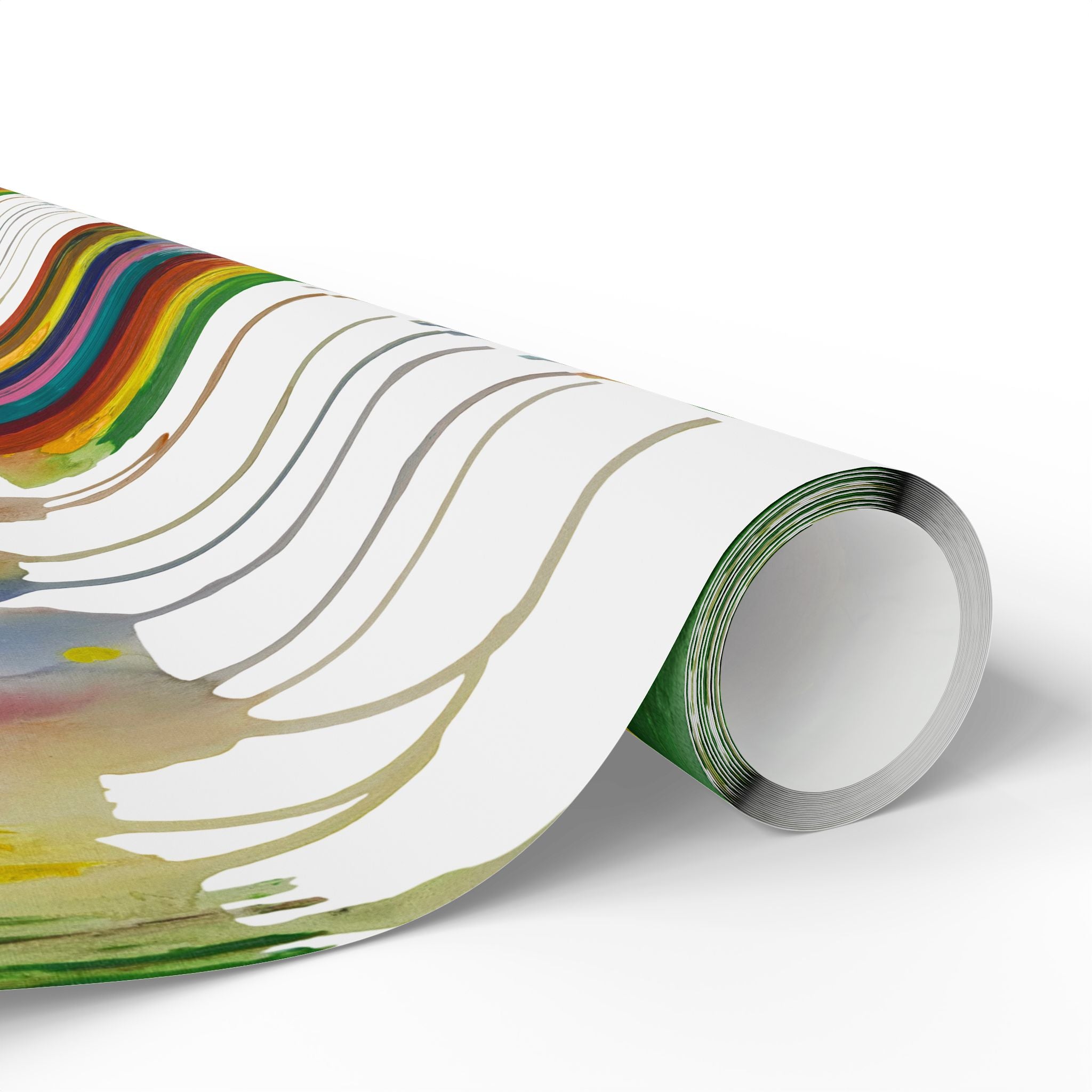 Crazy Brush Stroke Wrapping Paper