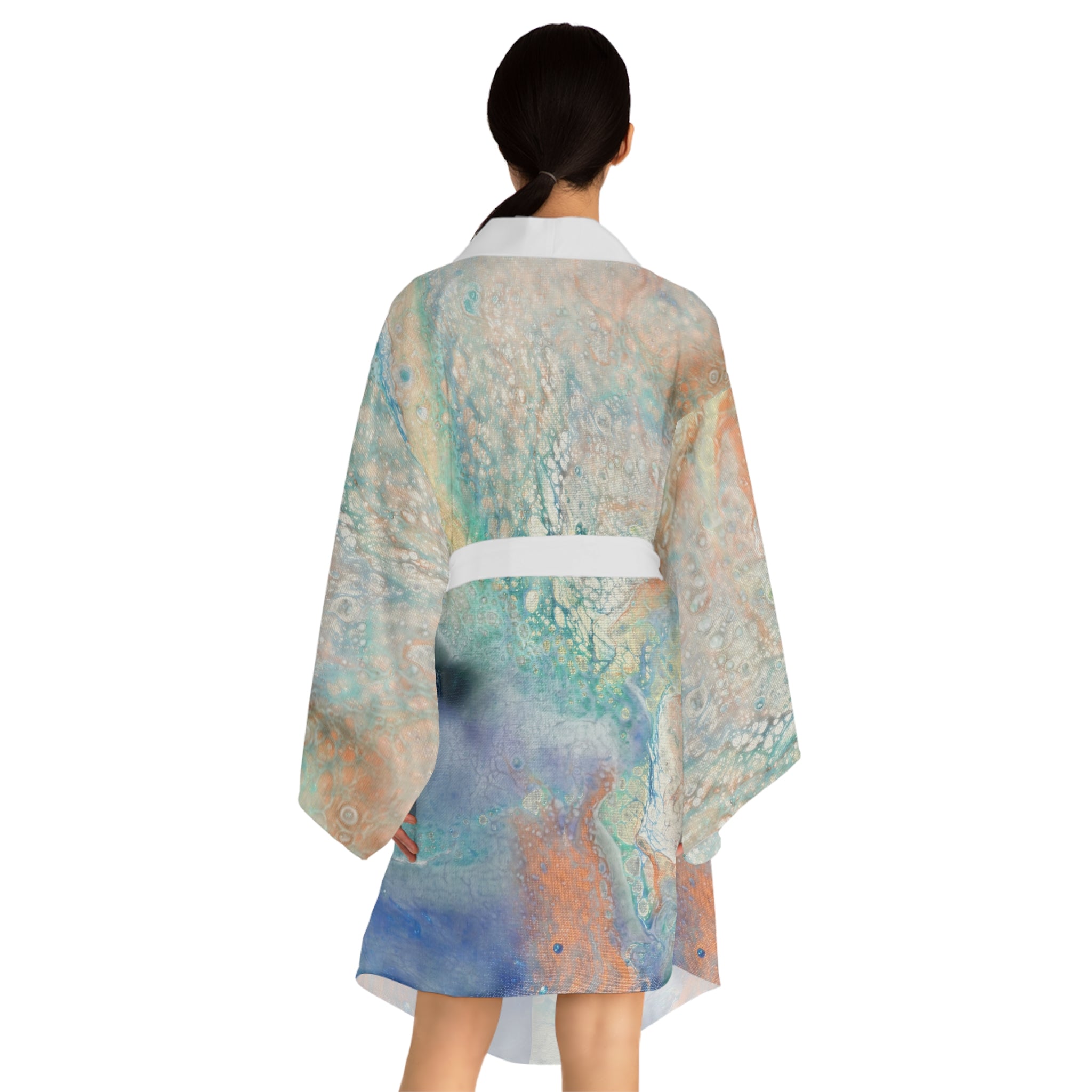 Coastal Dreams Kimono Robe