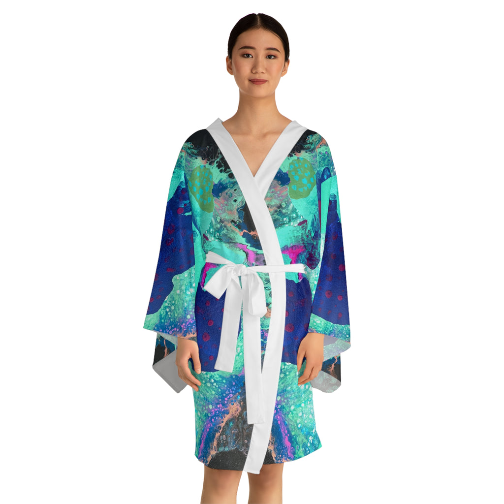 Serenity Ocean Kimono Robe