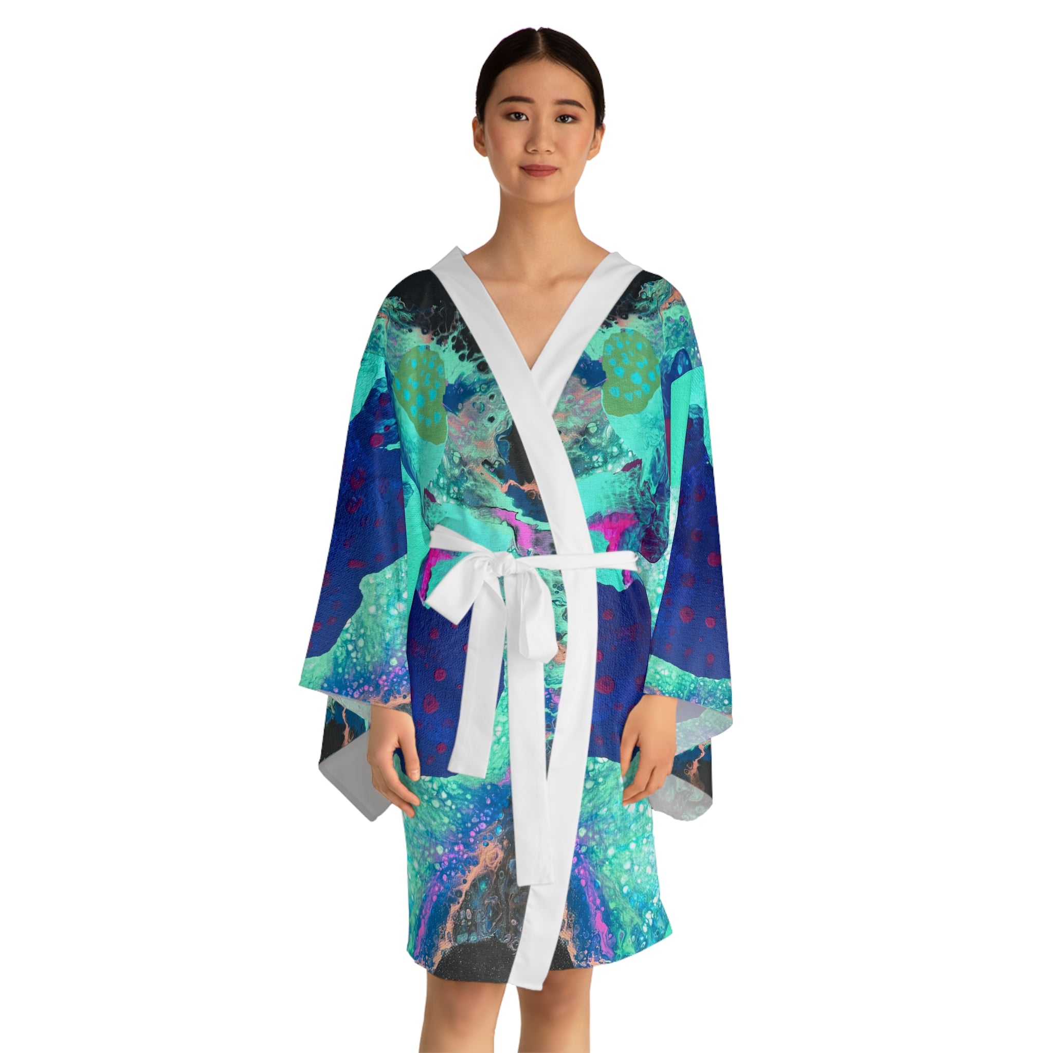 Serenity Ocean Kimono Robe