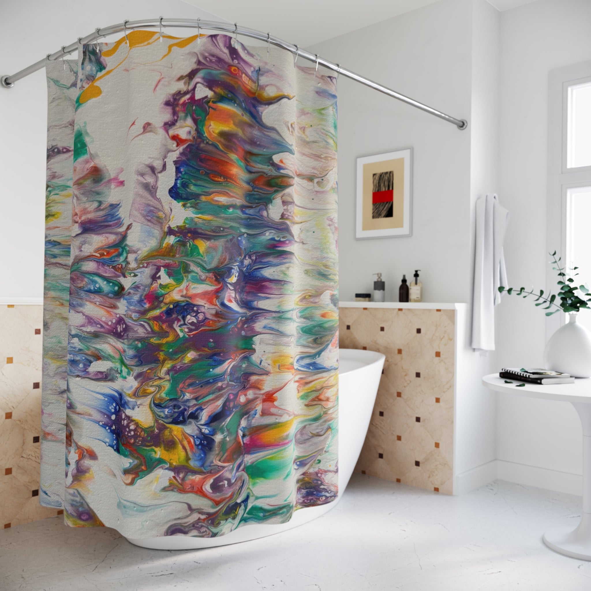 Mardi Gras Shower Curtain