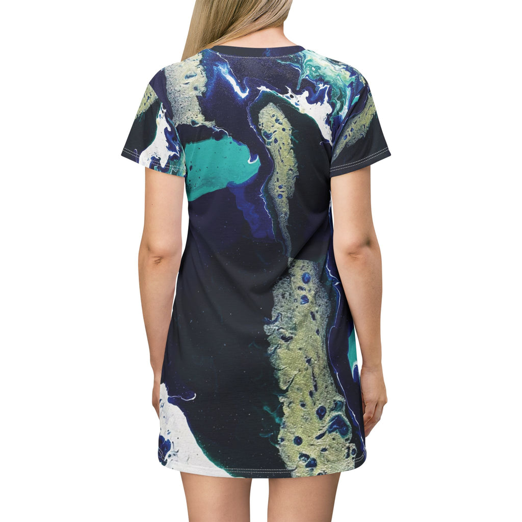 Ocean Vibes T-Shirt Dress