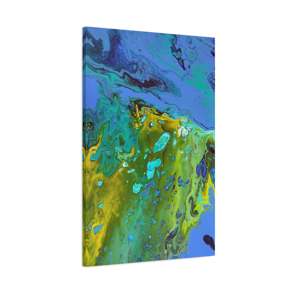 Golden Tides Matte Canvas Print