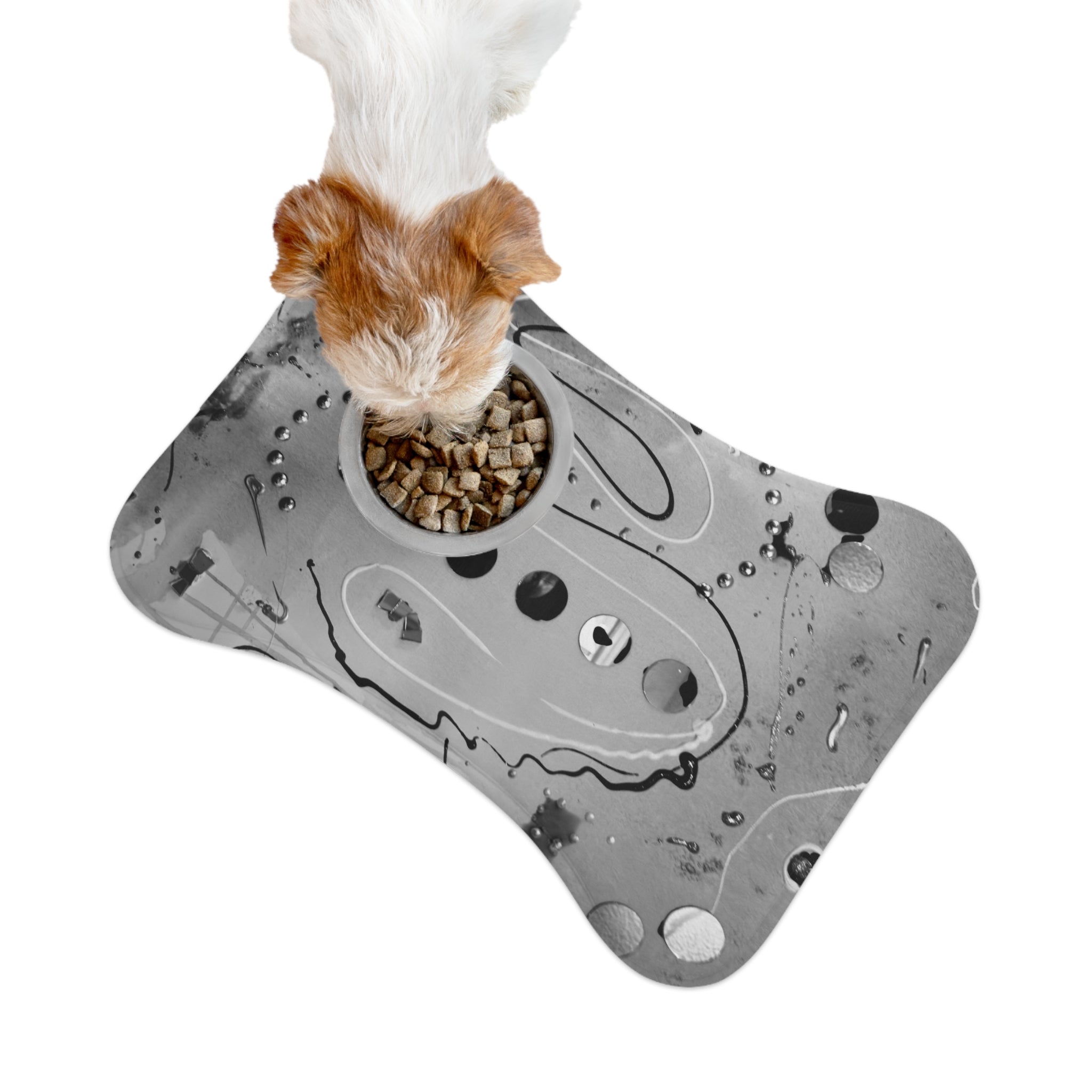 Structured Silence Pet Feeding Non Slip Placemat for Dogs & Cats