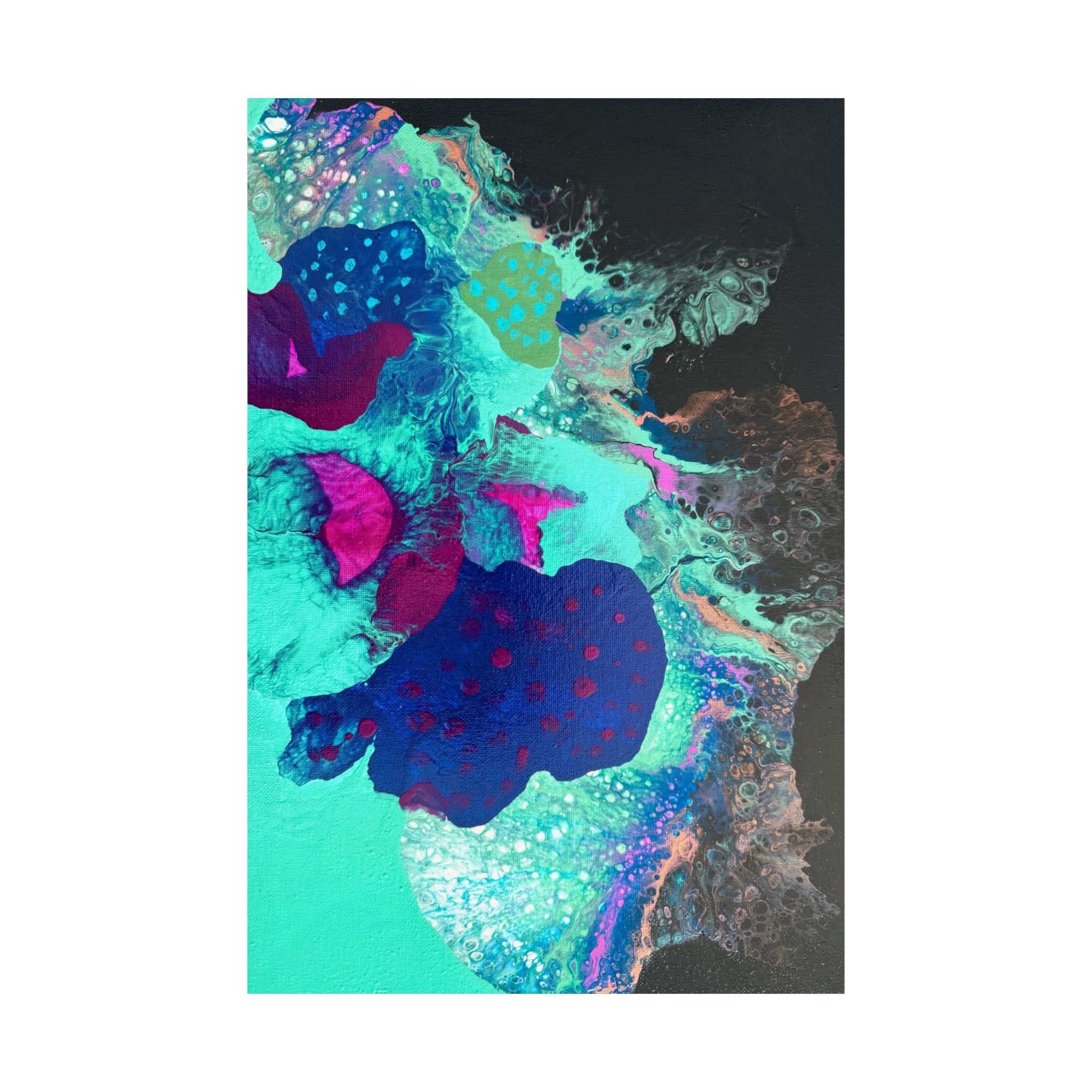 Serenity Ocean Satin Poster