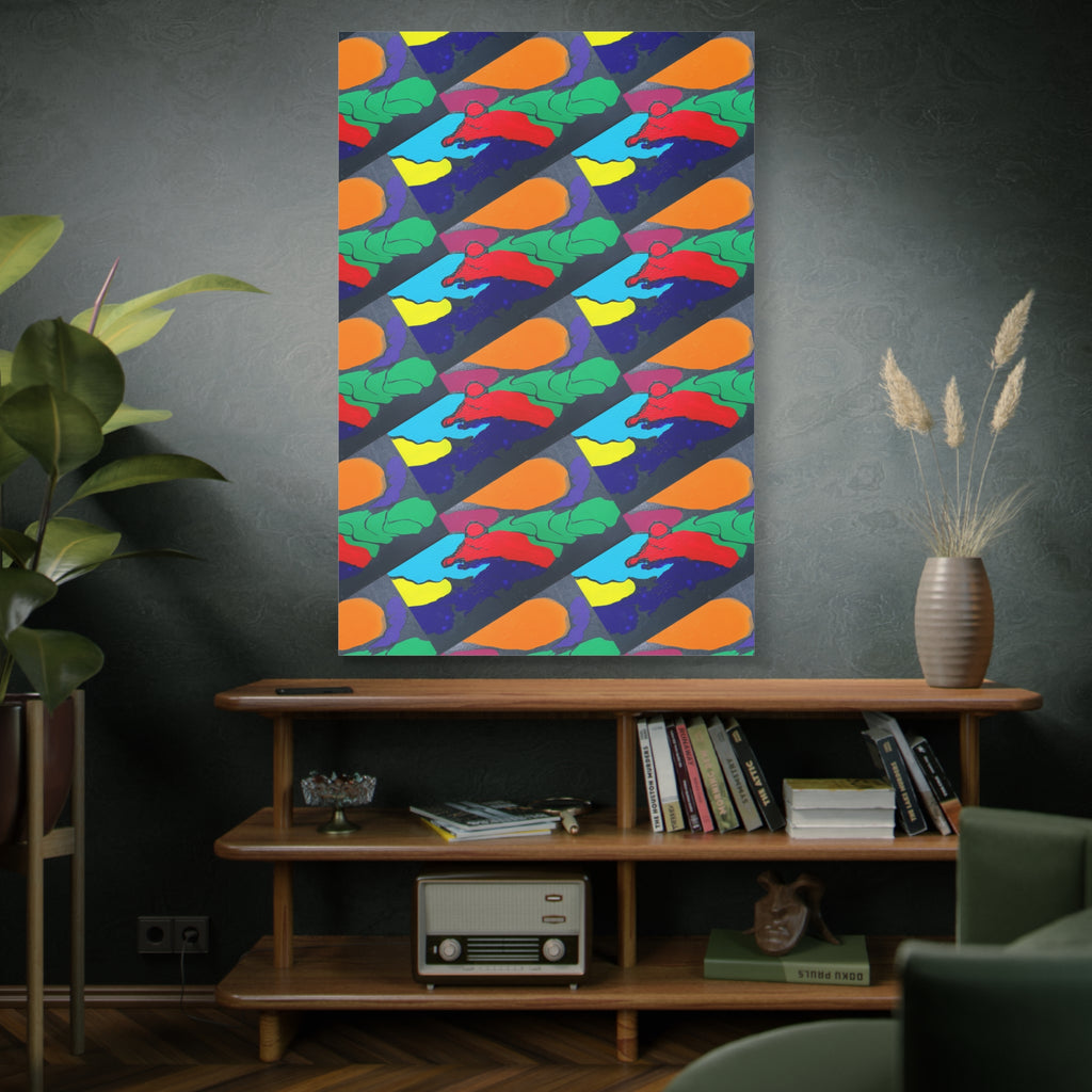 Vivid Awakening Canvas