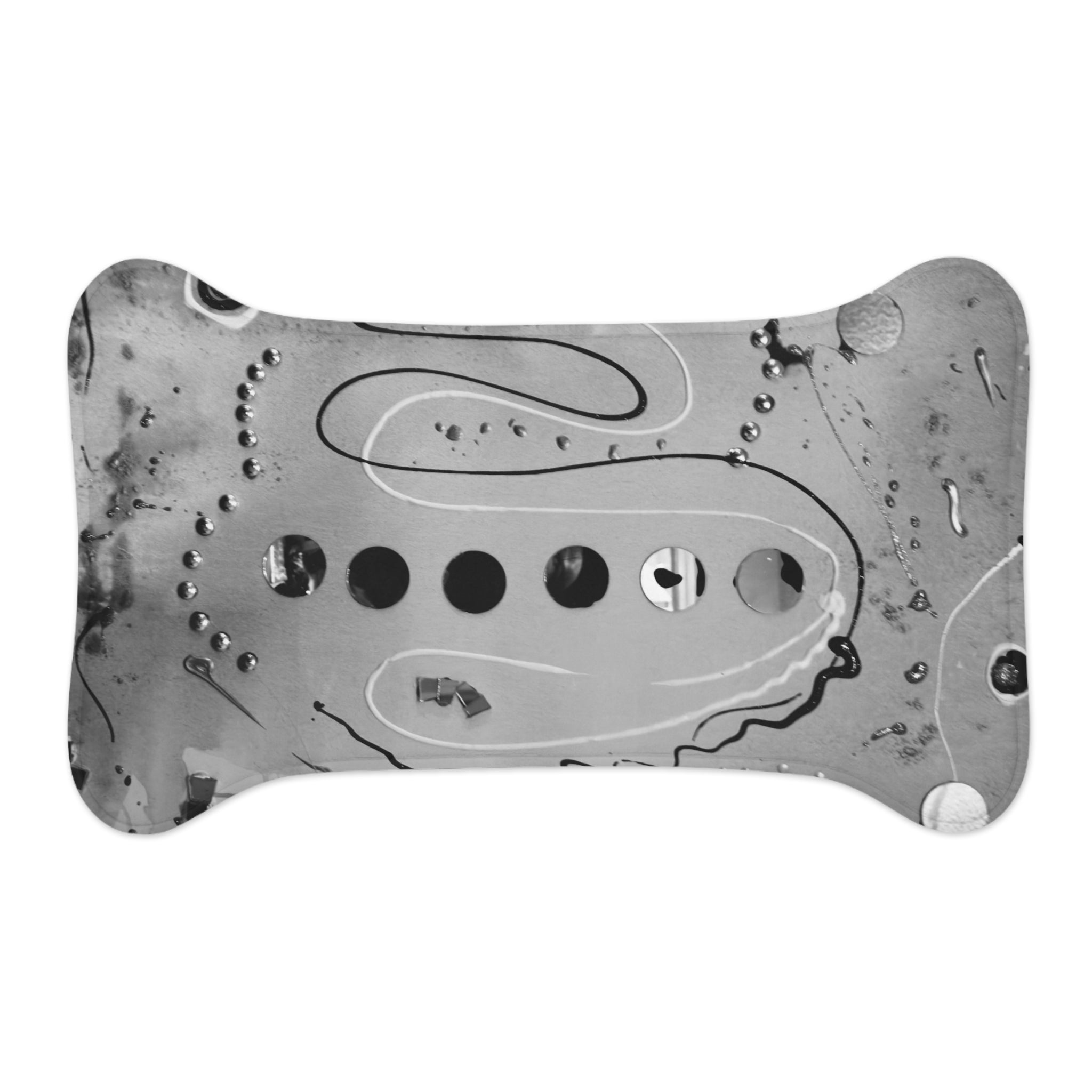 Structured Silence Pet Feeding Non Slip Placemat for Dogs & Cats