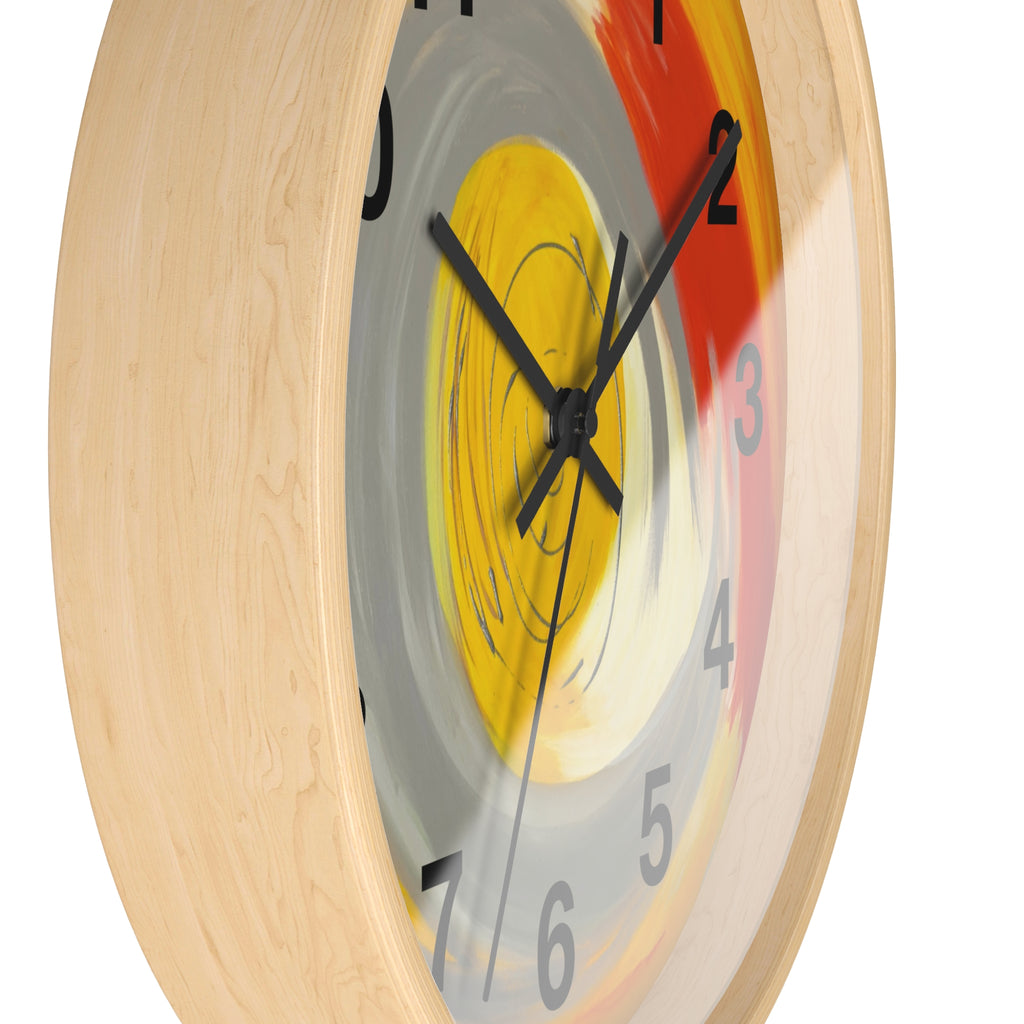 Radiant Orbit Wall Clock Home Décor