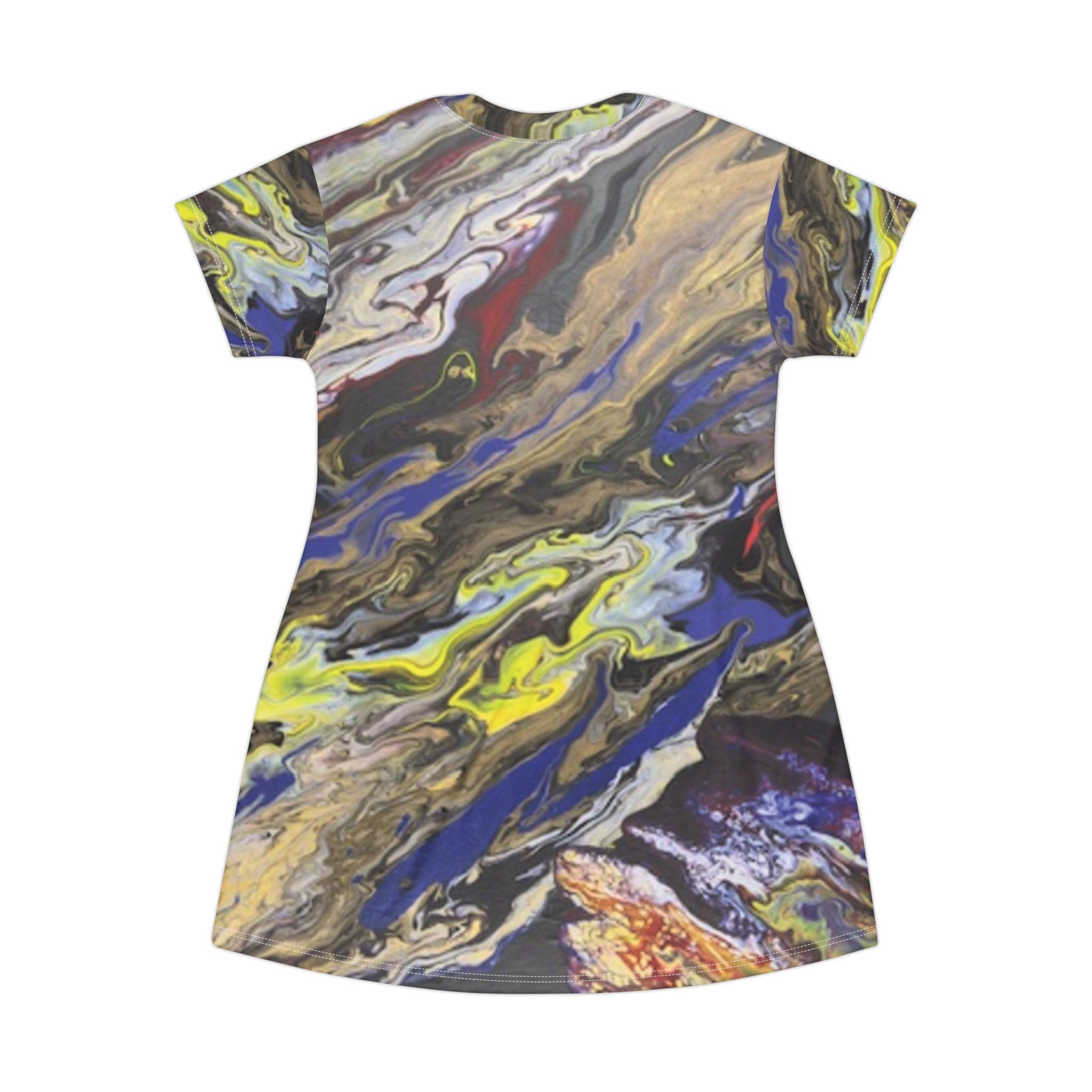 Stormy Ocean T-Shirt Dress