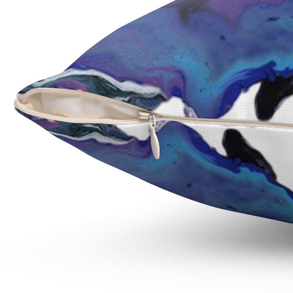 Midnight Ocean Decorative Throw Pillow
