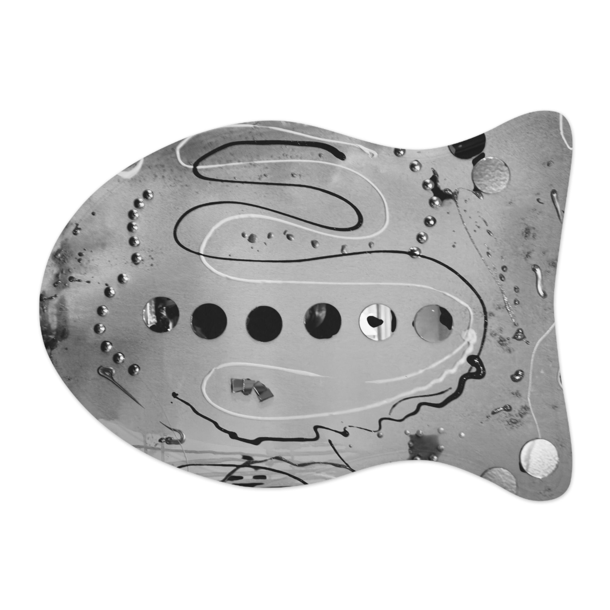 Structured Silence Pet Feeding Non Slip Placemat for Dogs & Cats