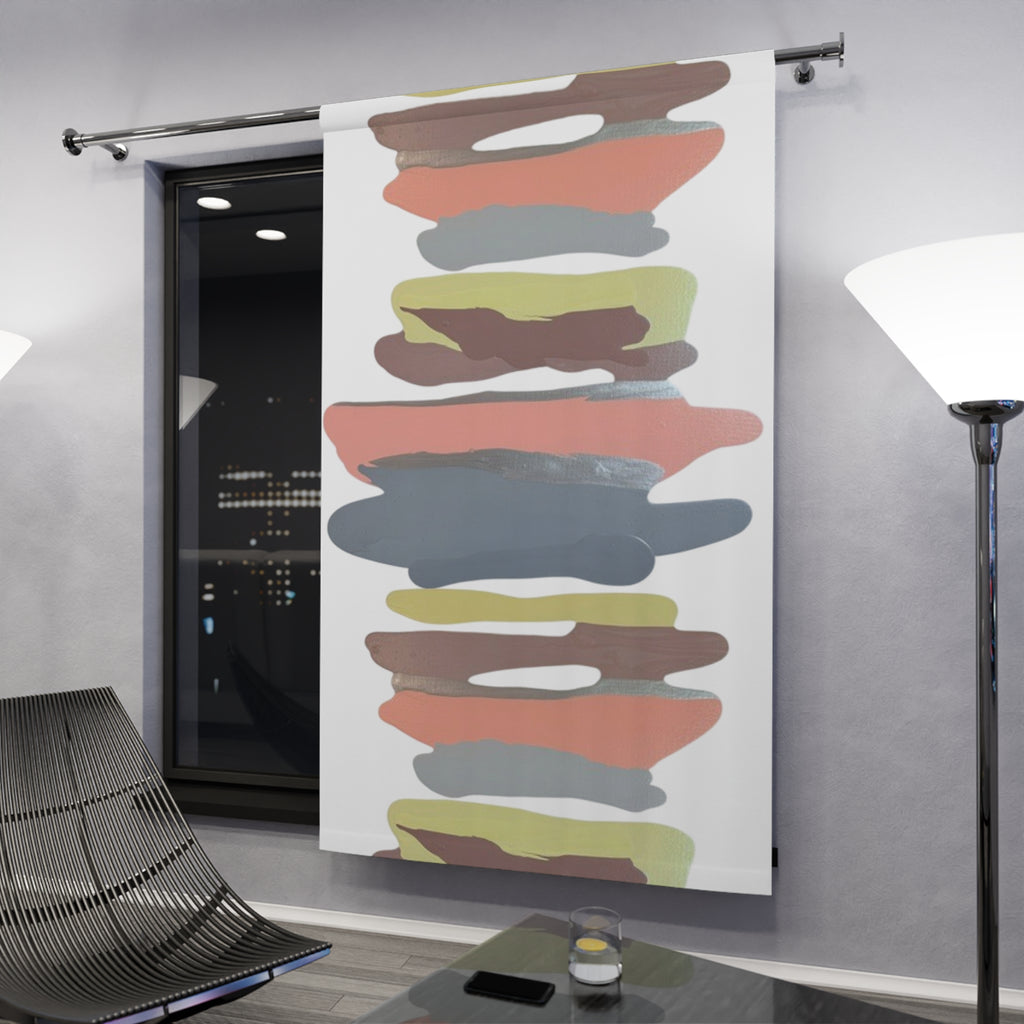 Cinnamon Sticks Art Curtain Panel