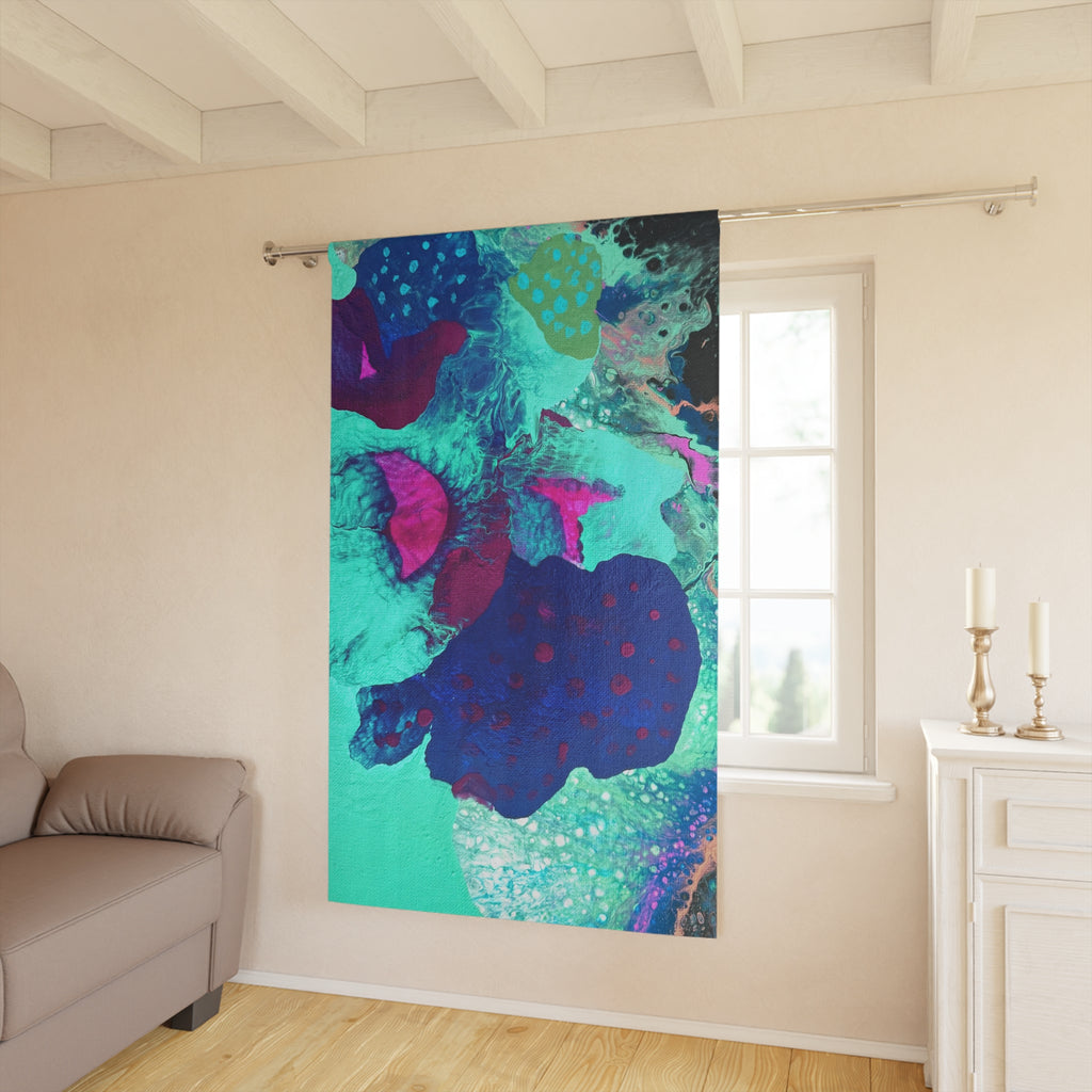 Serenity Ocean Art Curtain Panel