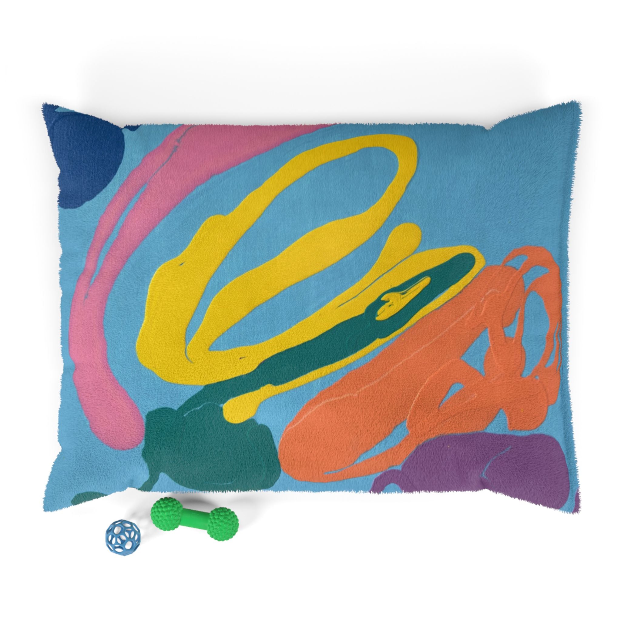 Playful Currents Pet Bed