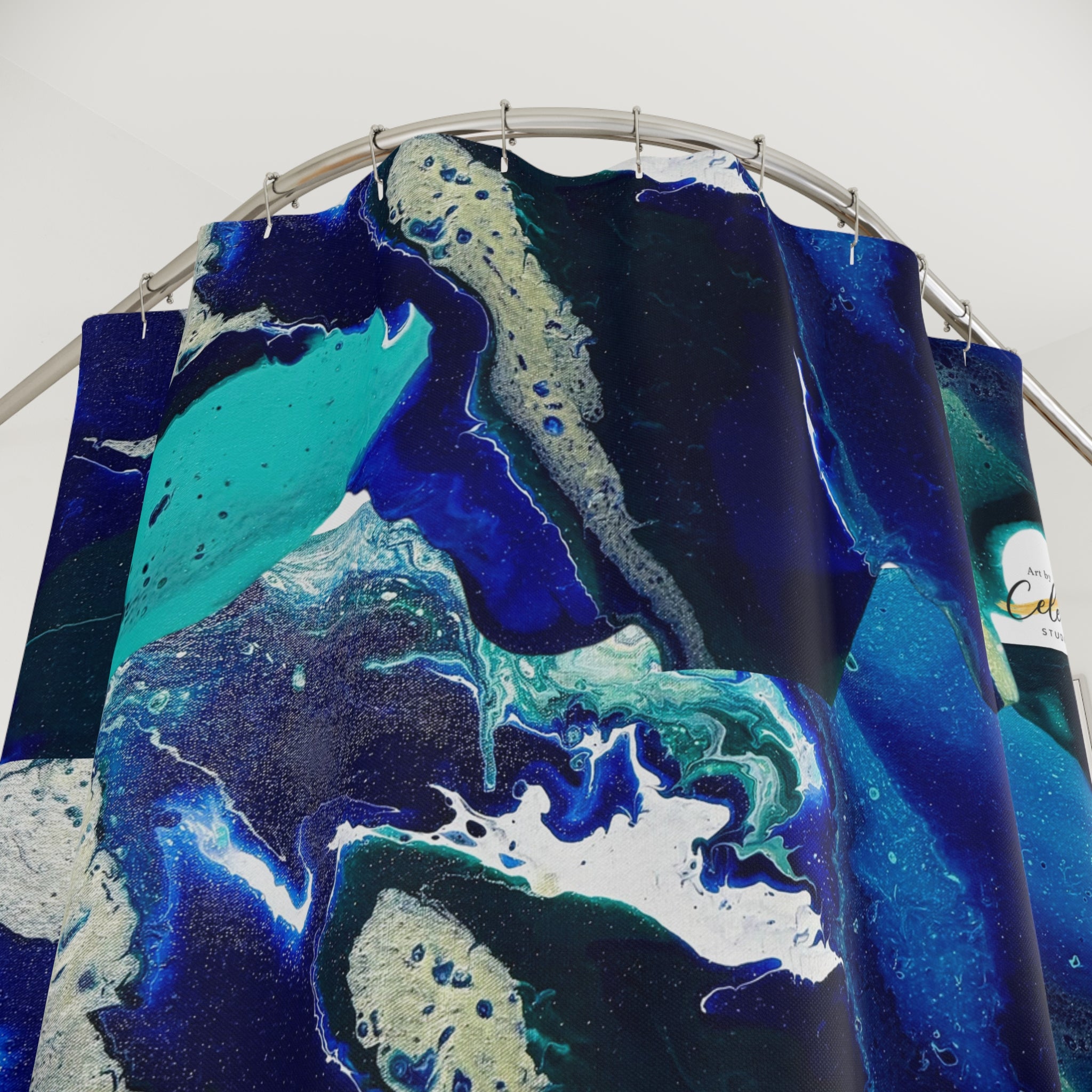Ocean Vibes Shower Curtain