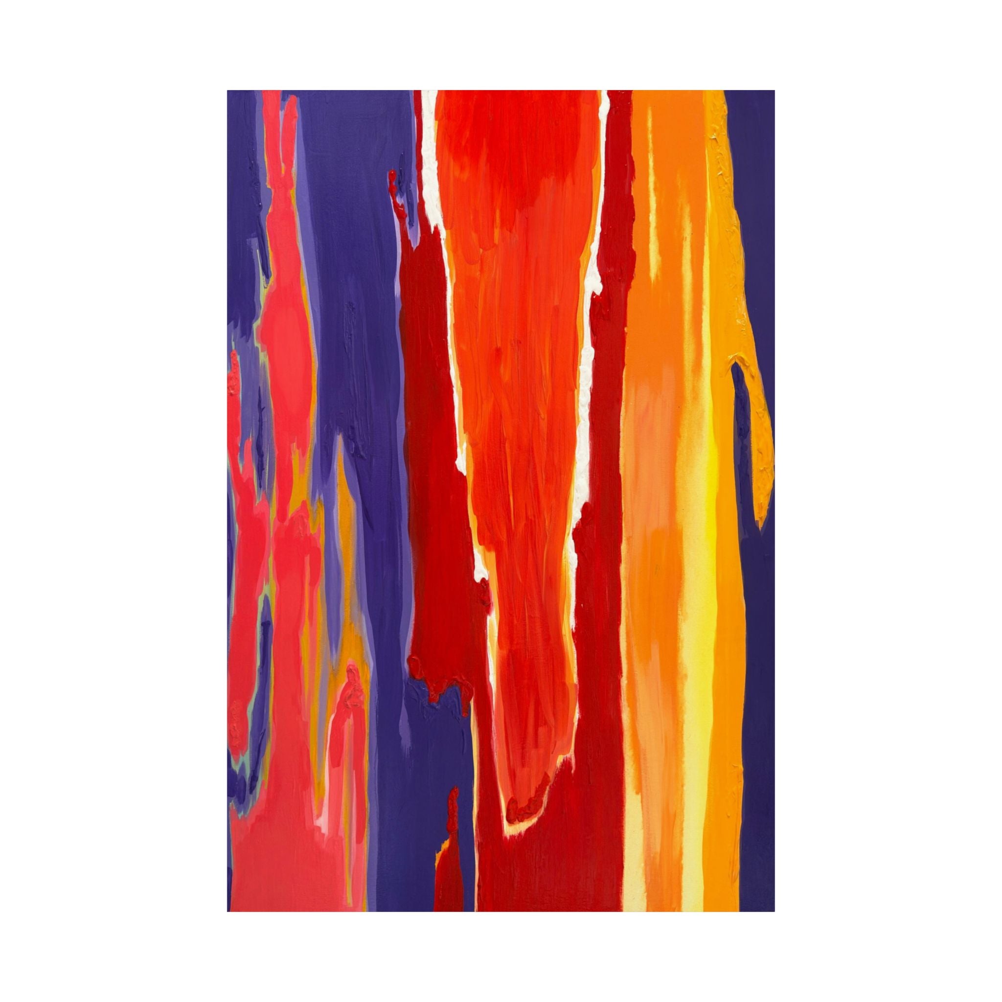 Solar Tide Satin Poster