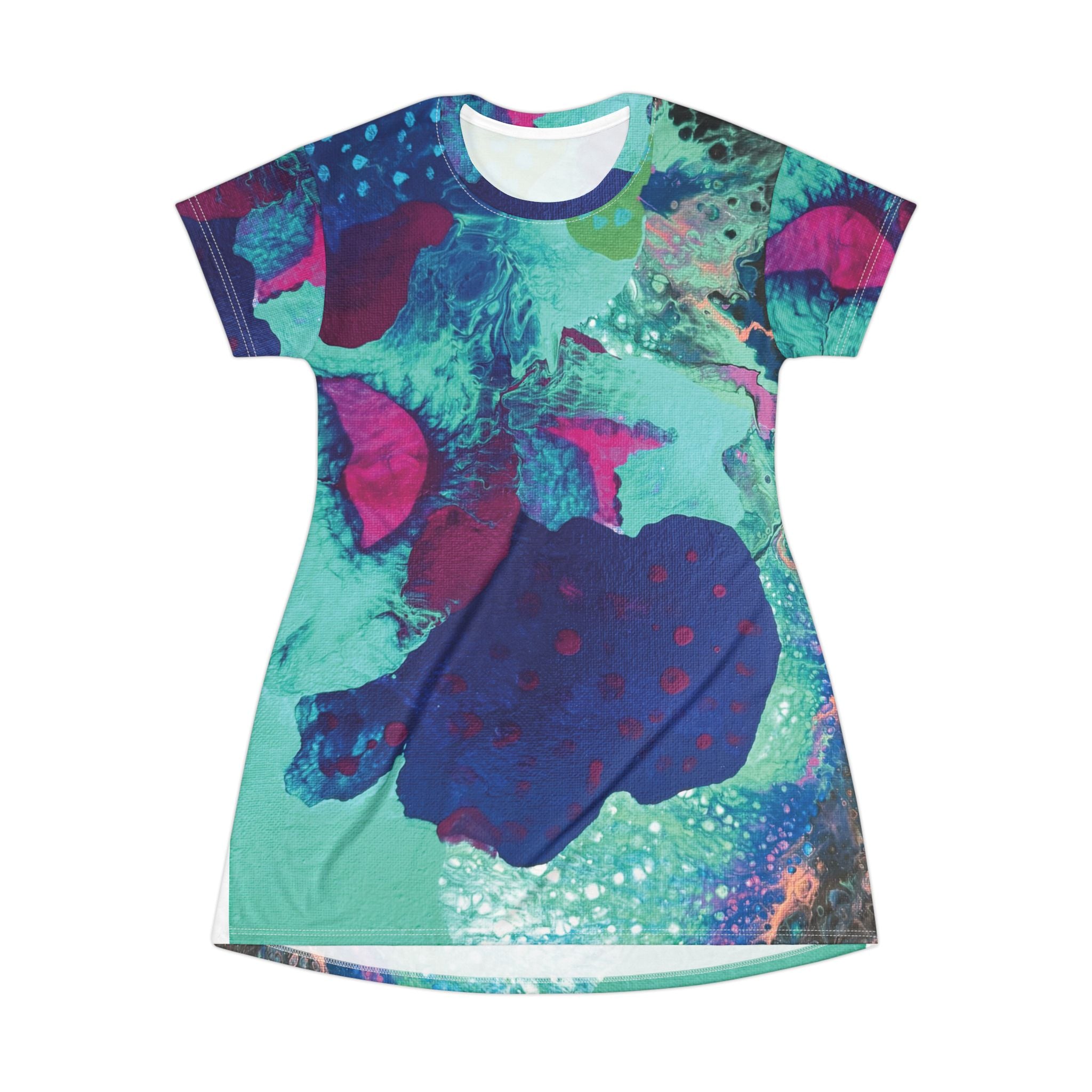 Serenity Ocean T-Shirt Dress