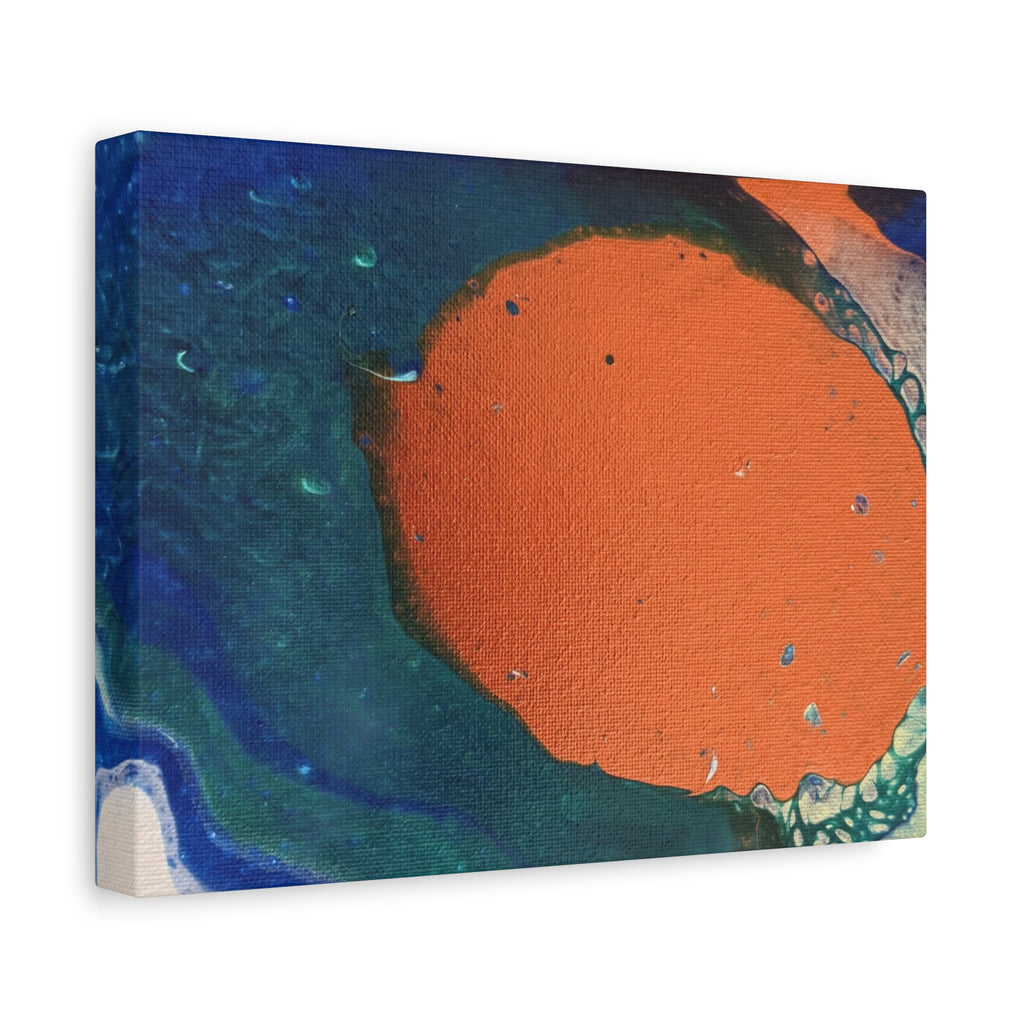 Coral Current Matte Canvas Print