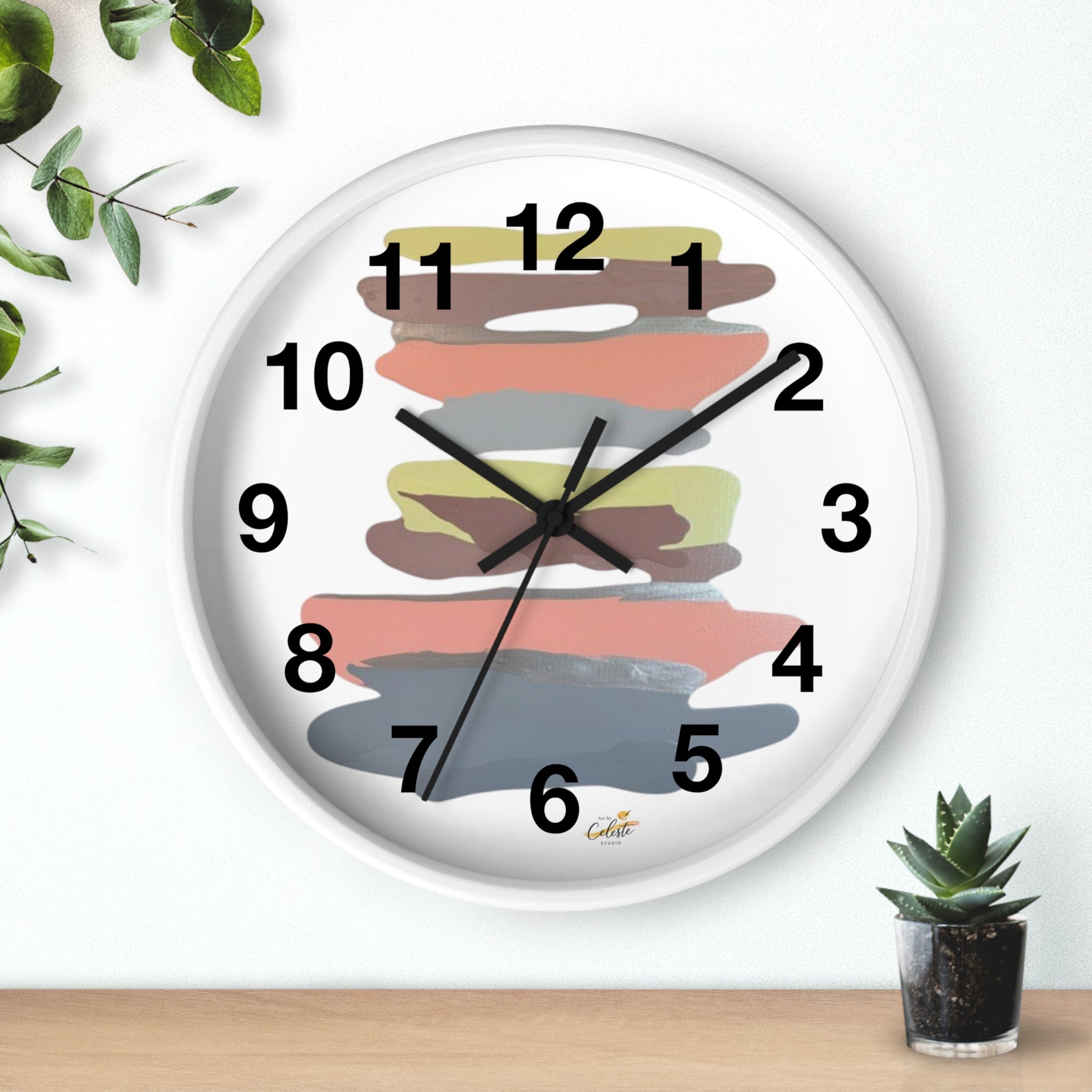 Cinnamon Sticks Wall Clock Home Décor