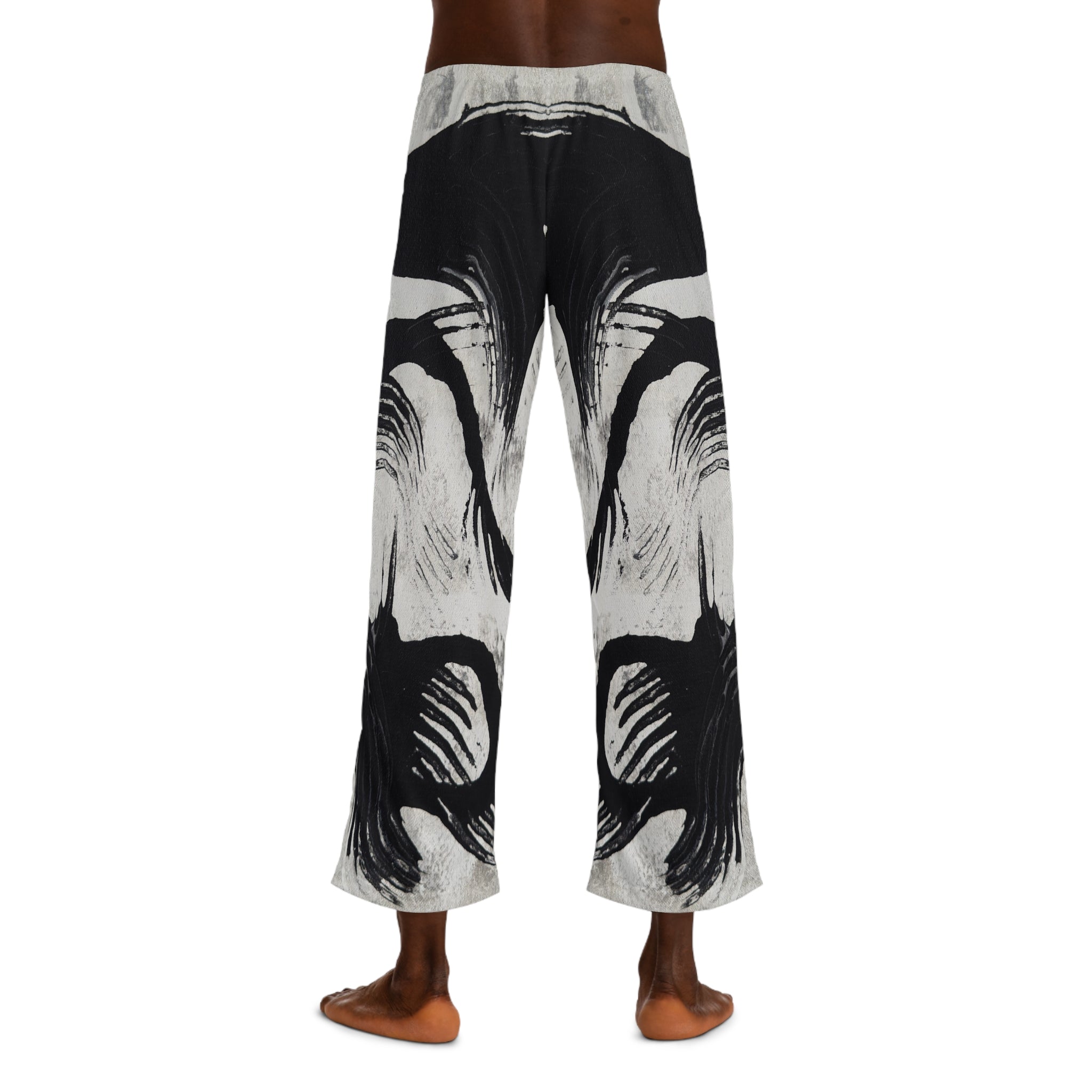 Echoes in Ink Lounge Pants – Bold Comfort Meets Art