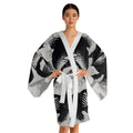 Echoes in Ink Kimono Robe