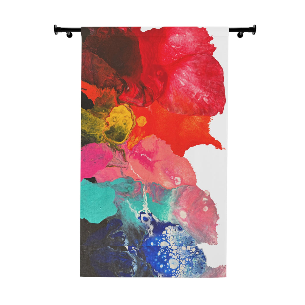 Radiant Ocean Art Curtain Panel