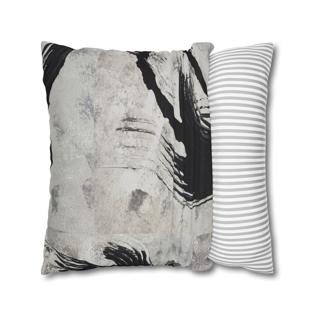 Echoes in Ink Square Pillowcase Cushion Cover