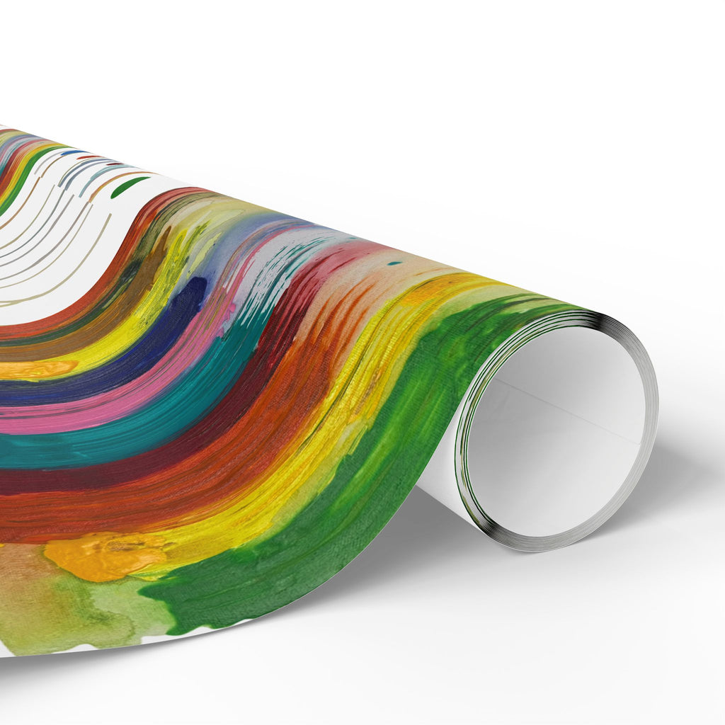 Crazy Brush Stroke Wrapping Paper