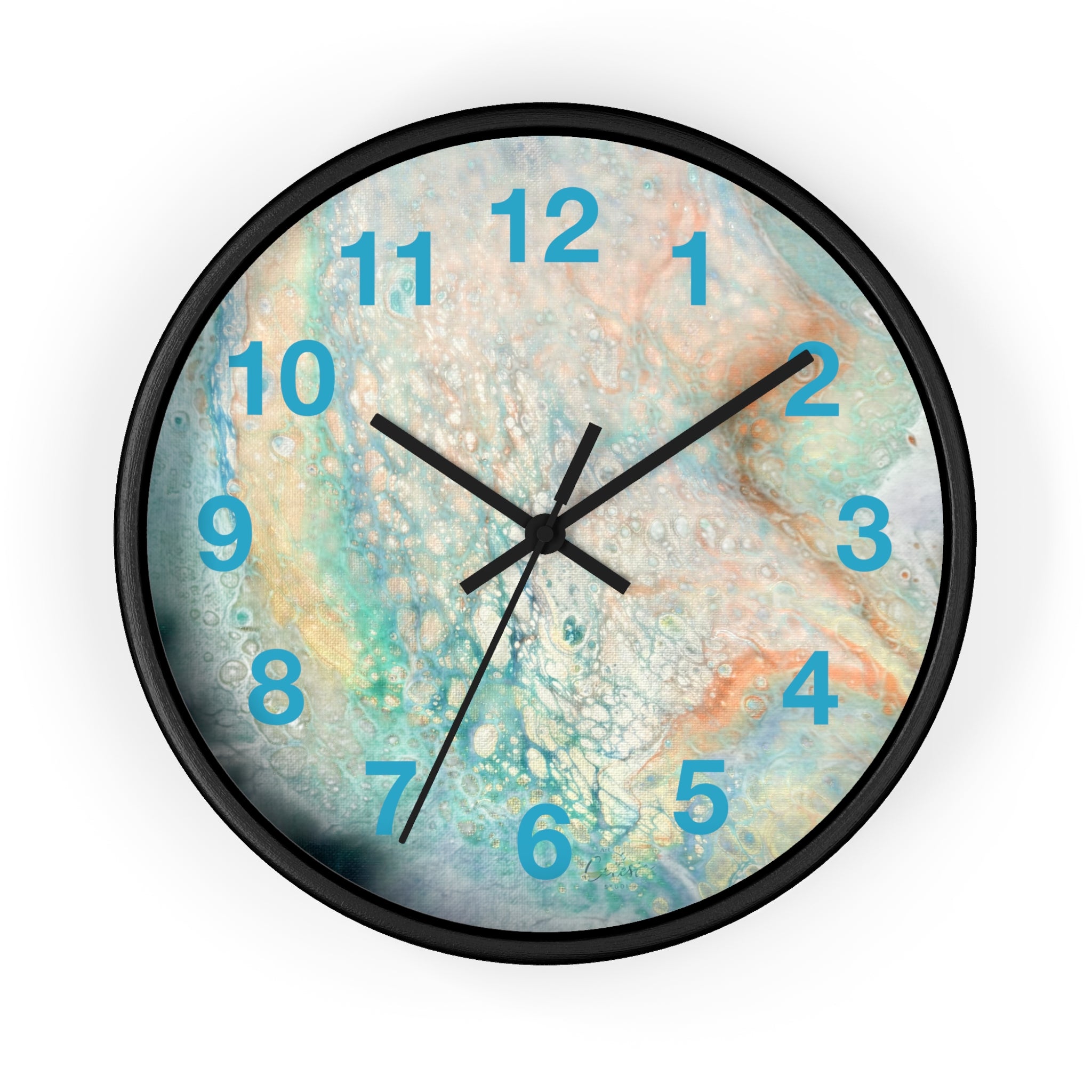 Coastal Dreams Wall Clock Home Décor