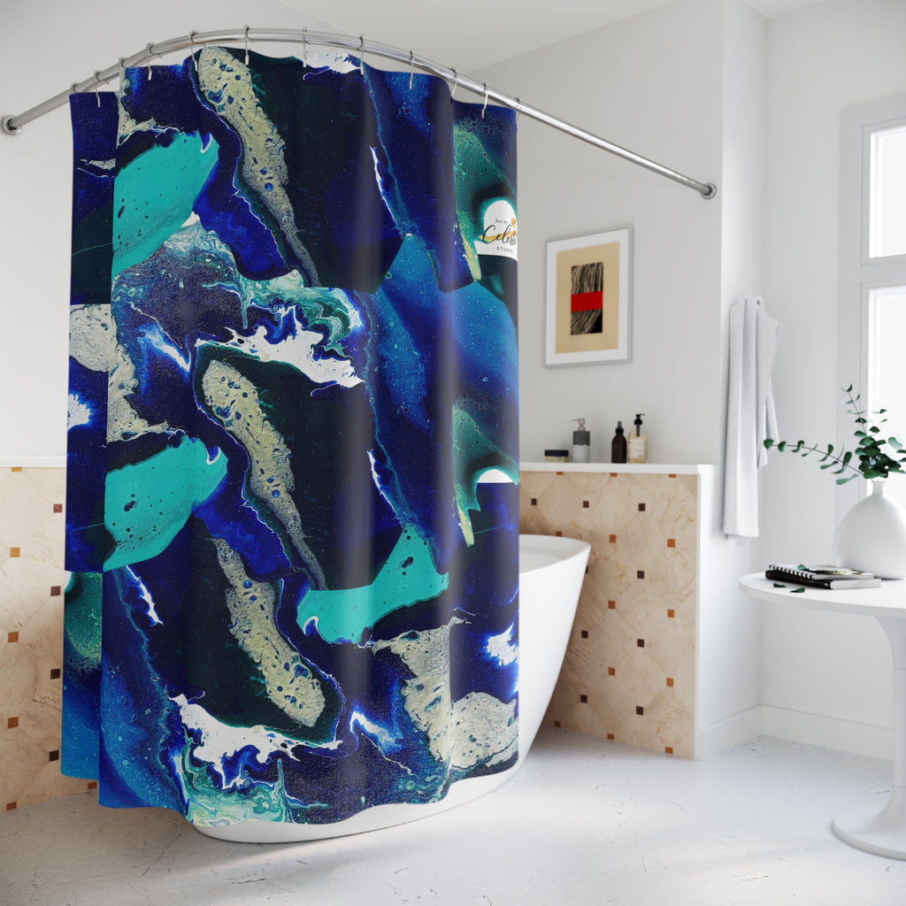 Ocean Vibes Shower Curtain