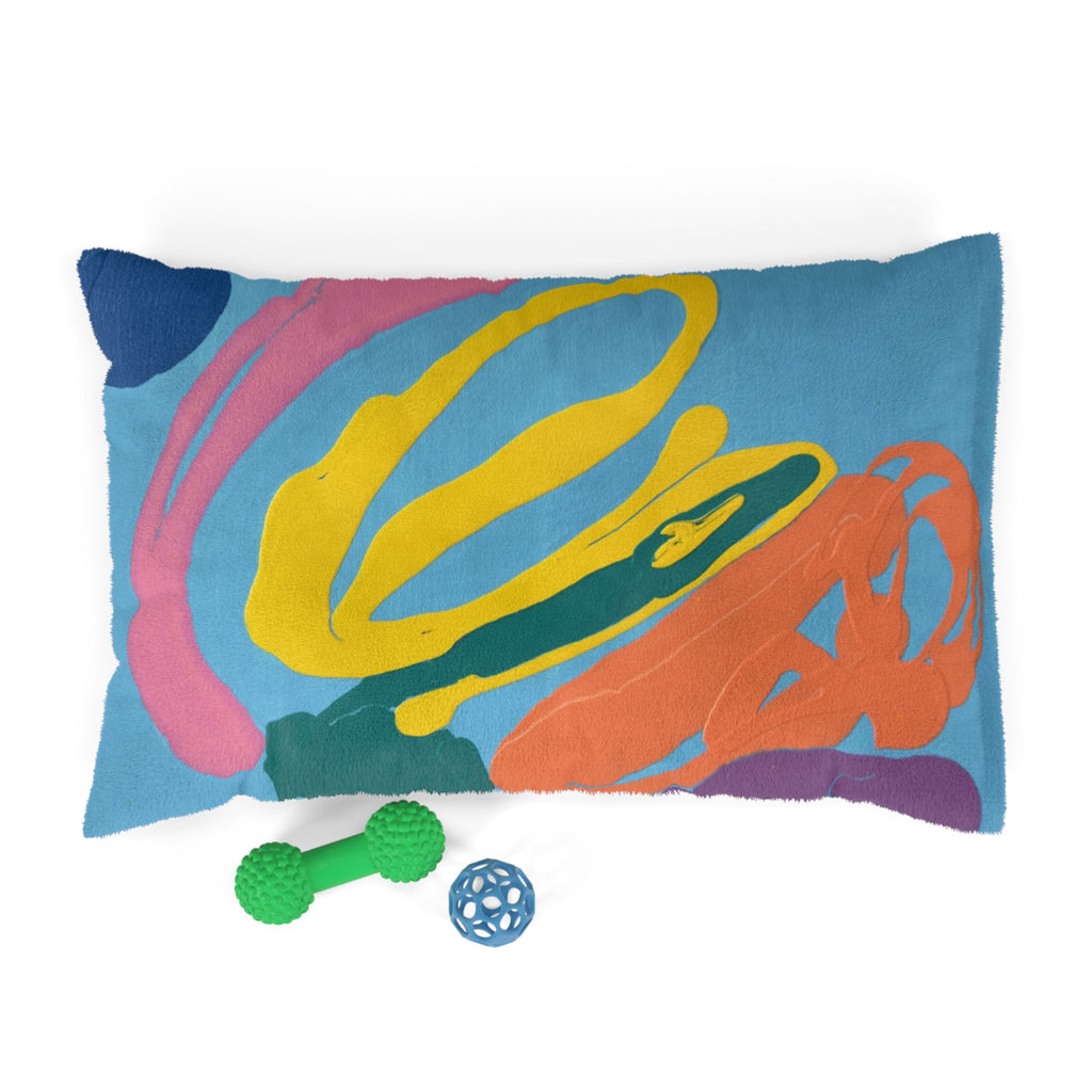 Playful Currents Pet Bed