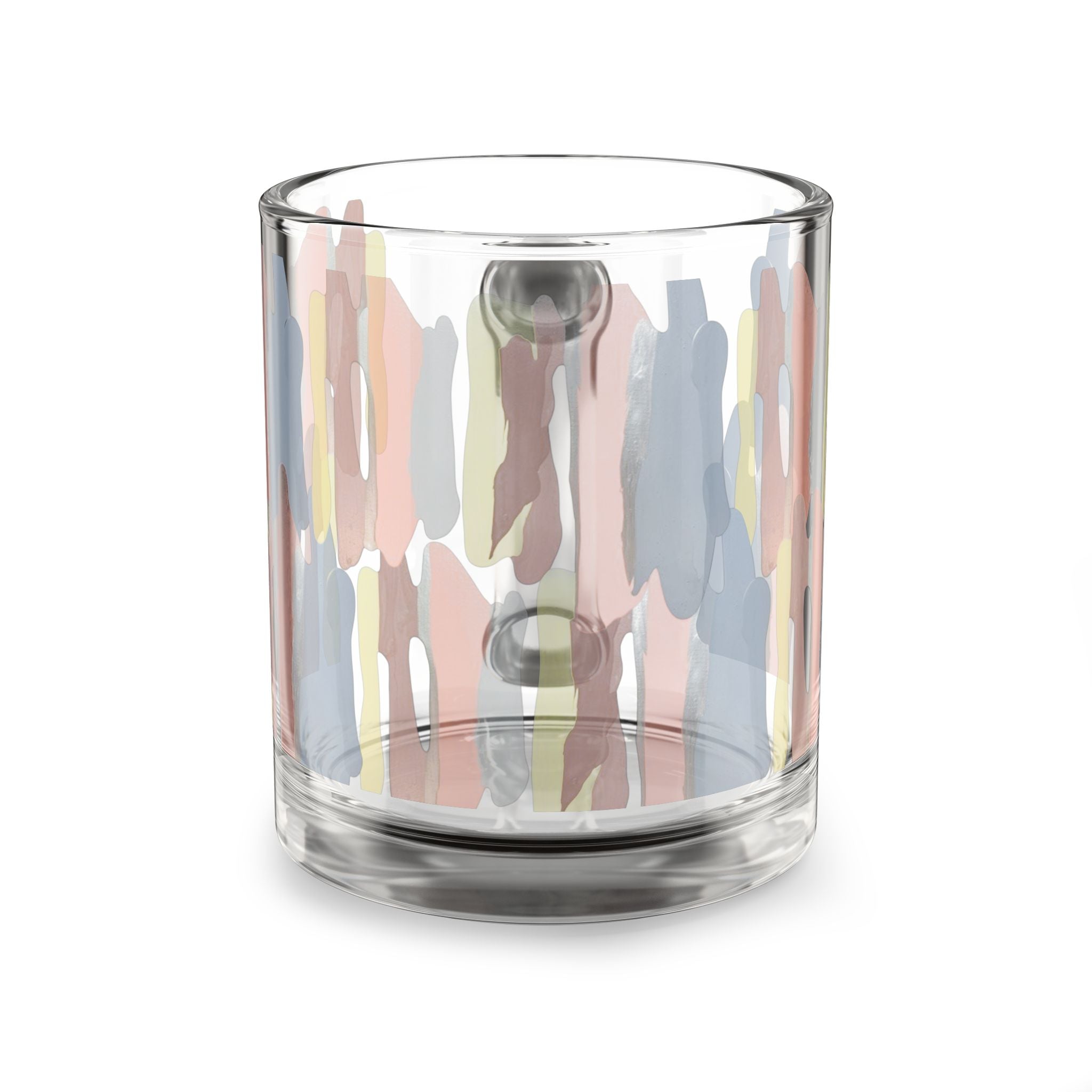 Cinnamon Sticks Glass Mug — 10oz Colorful Art Coffee Cup