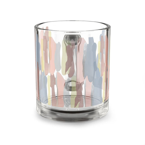 Cinnamon Sticks Glass Mug — 10oz Colorful Art Coffee Cup