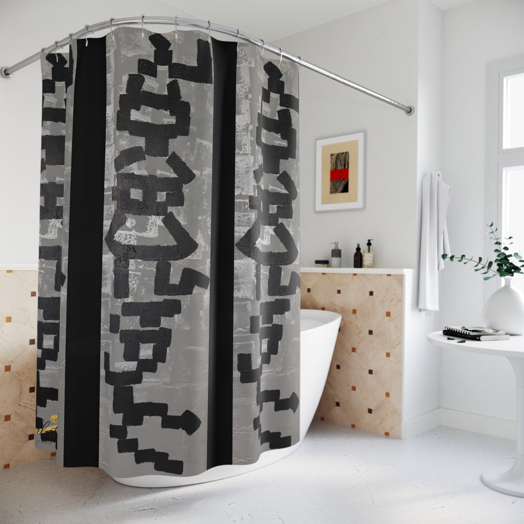 Totem of Silence Shower Curtain